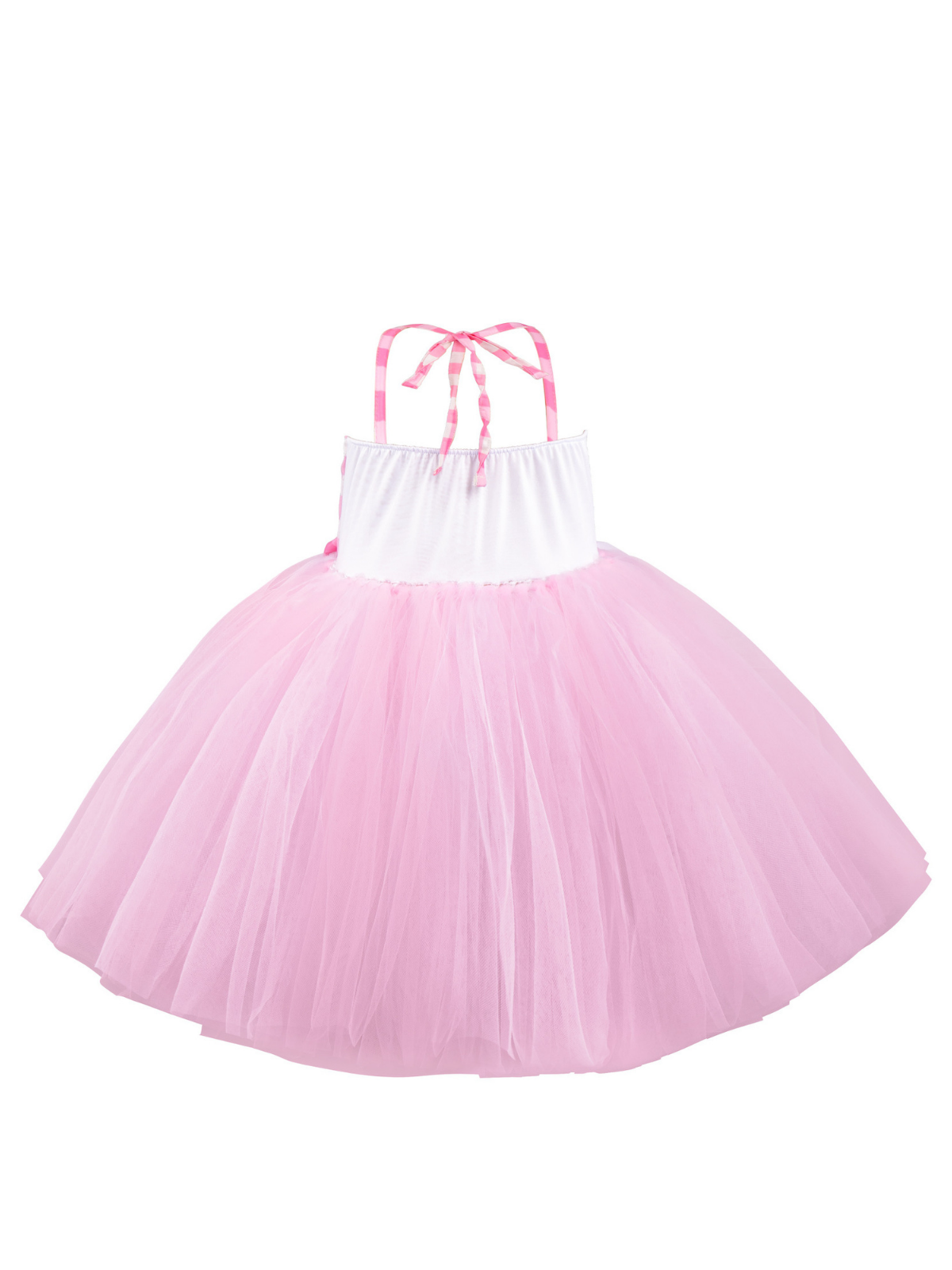 Girls All Dolled Up Gingham Barbiecore Tutu Costume