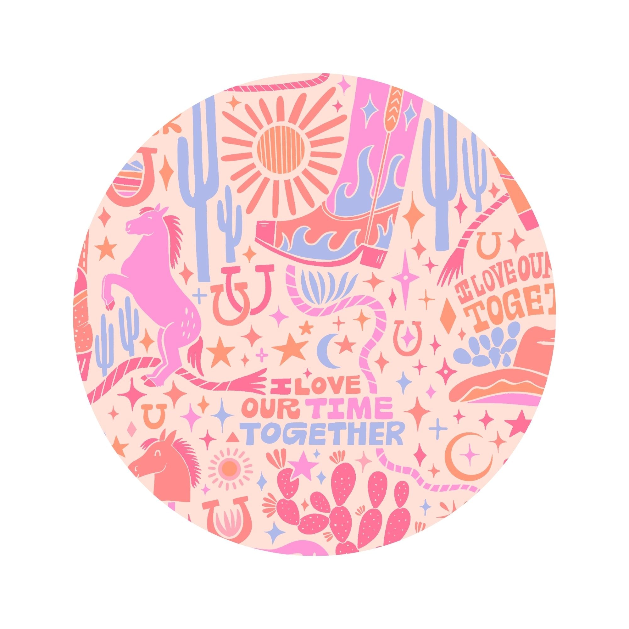 The Softknot Bow | Saddle Up | "i Love Our Time Together"
