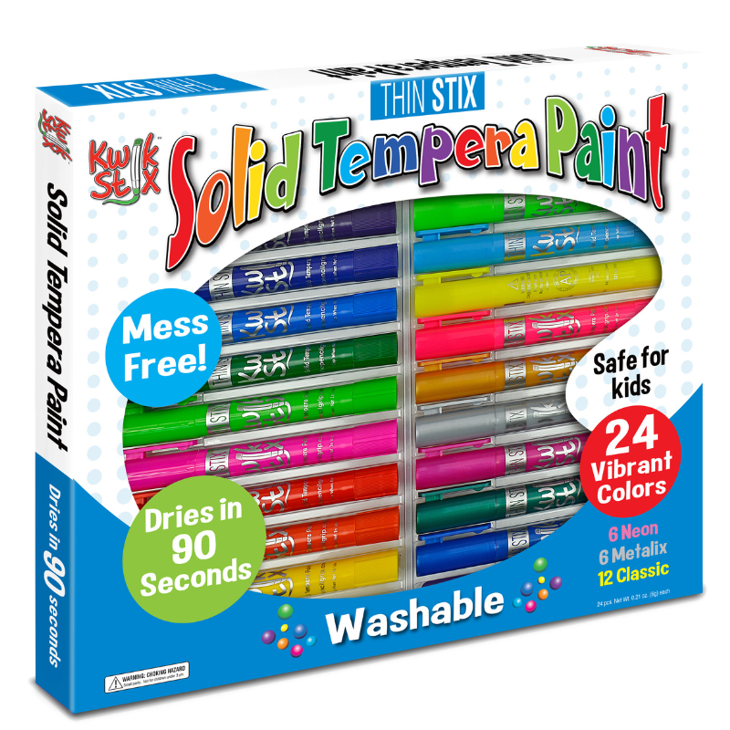 Thin Stix Paint Sticks, Set Of 24