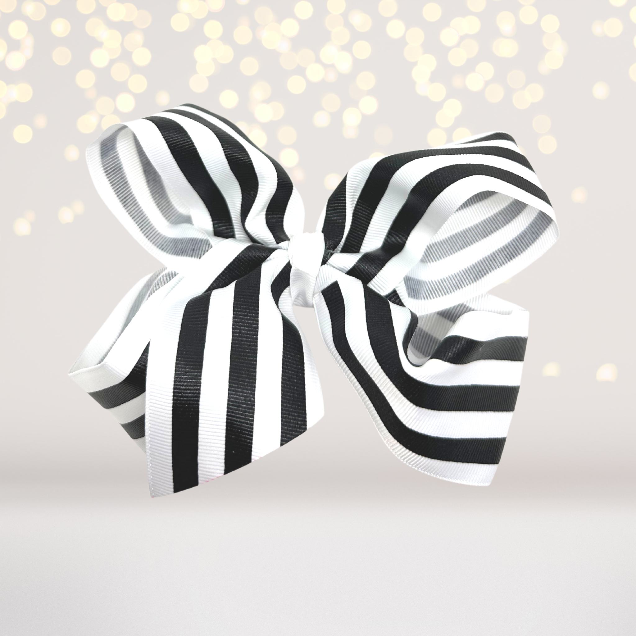 6 Inch Stripe Bow