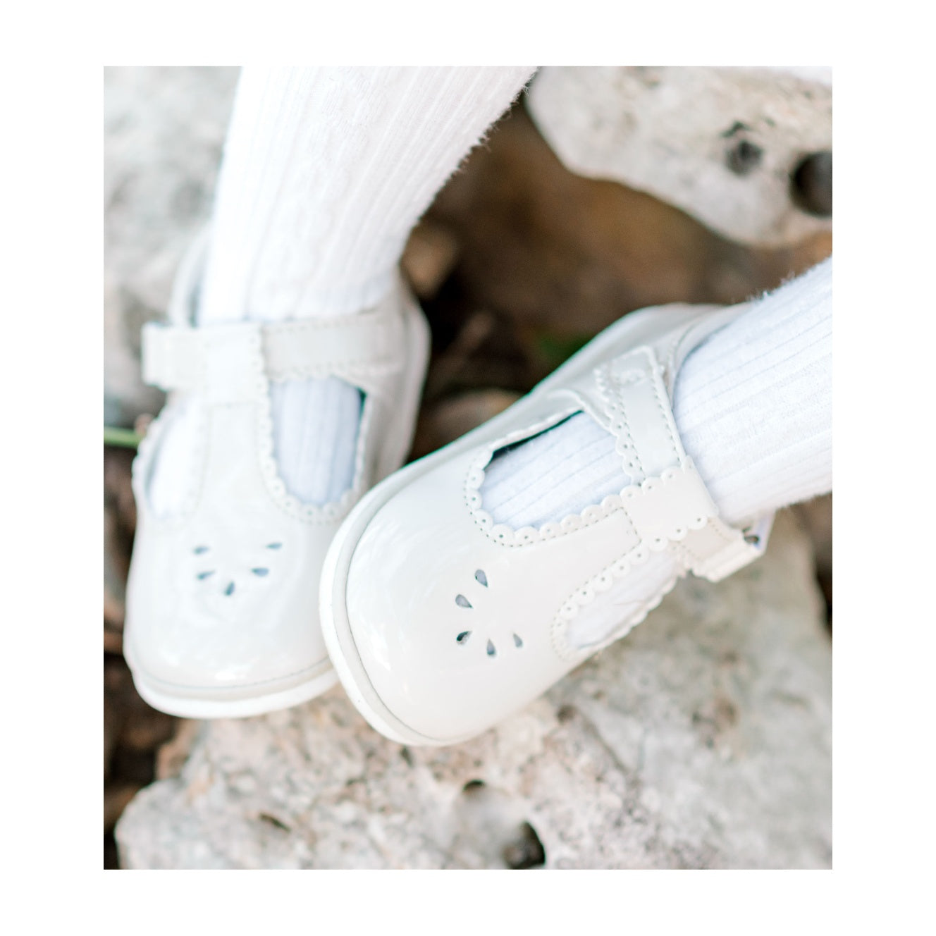 Dottie Scalloped T-strap Mary Jane (baby)