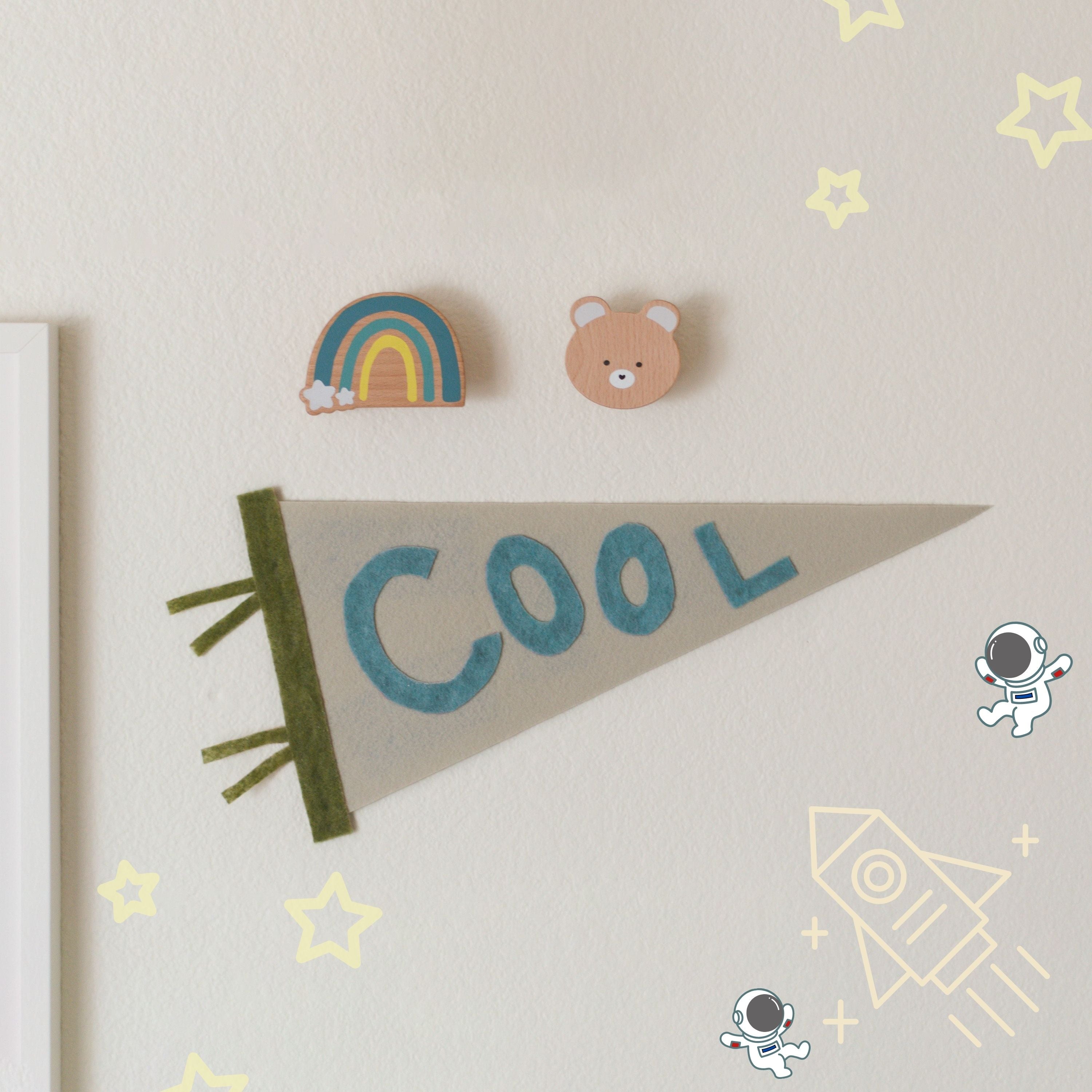 Wonderbee™ Bear Decorative Painted Wall Hook