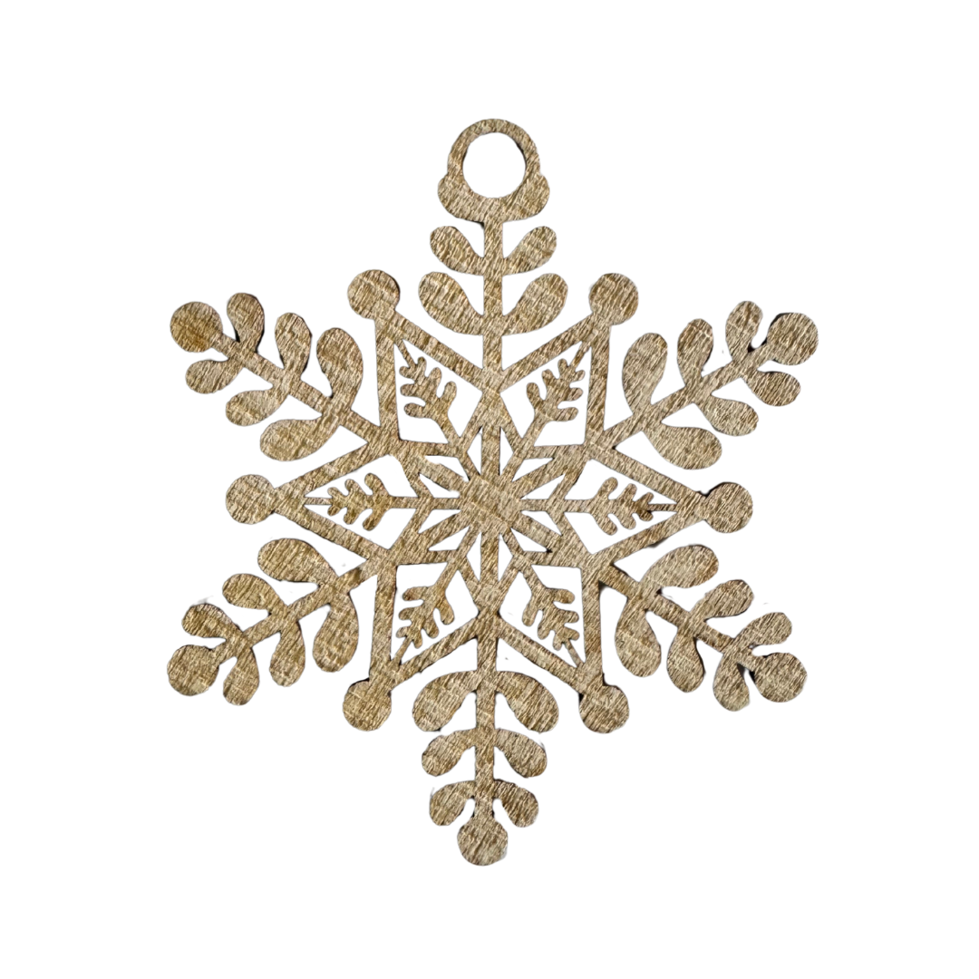 Charm: Snowflake (reusable Gift Wrap Bags – Sustainable, Foldable, Eco-friendly)