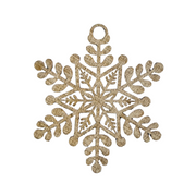 Charm: Snowflake (reusable Gift Wrap Bags – Sustainable, Foldable, Eco-friendly)
