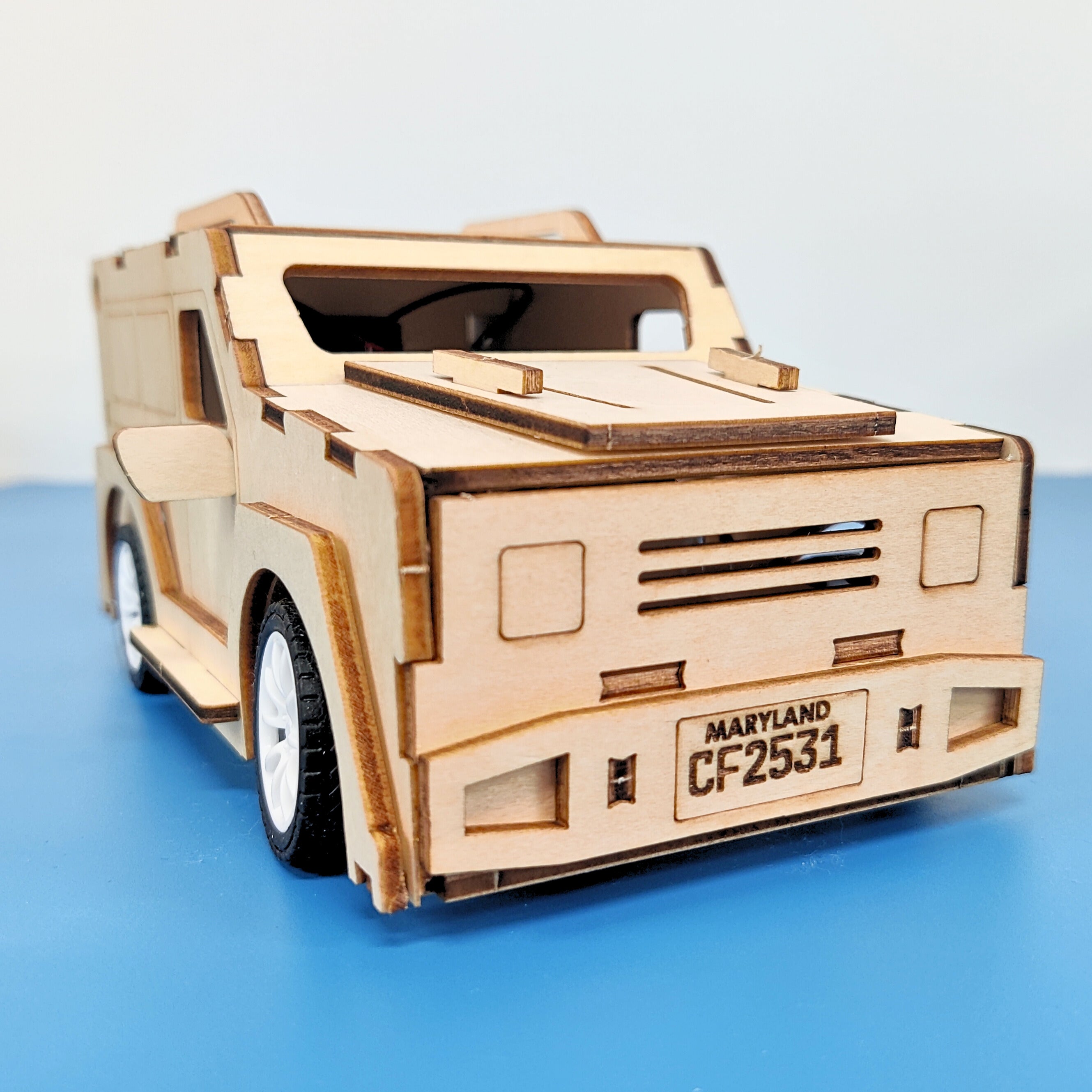 2.4 Ghz Rc Suv Car Diy Kit, Educational Stem Toy