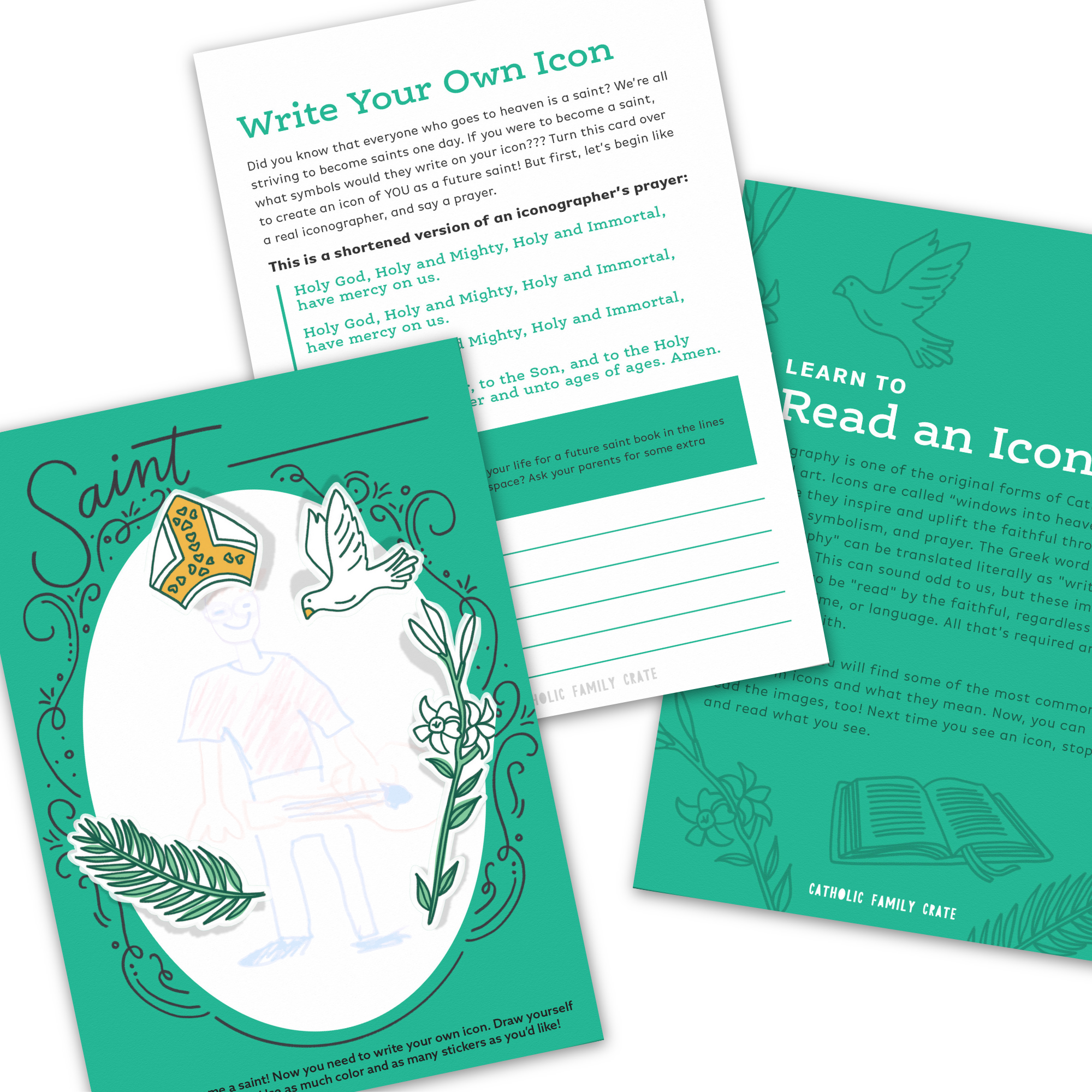 Iconography Lesson Kit (+ 3 Crafts)