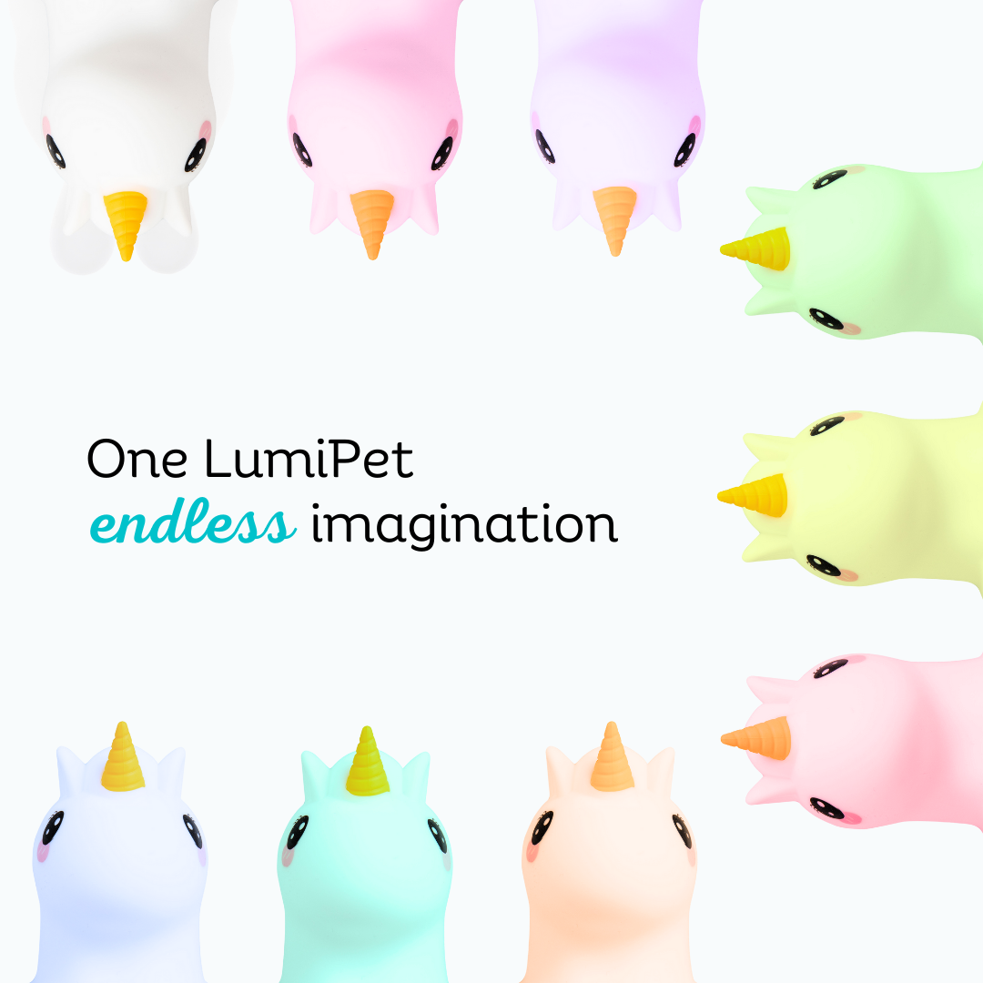 Lumipets® Unicorn - Children's Nursery Touch Night Light