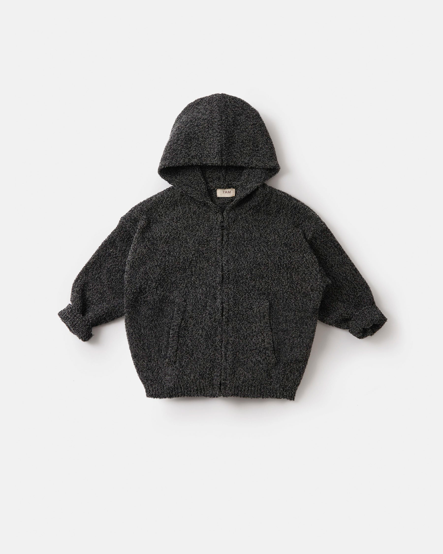Zip Up Hoodie - Fuzzy
