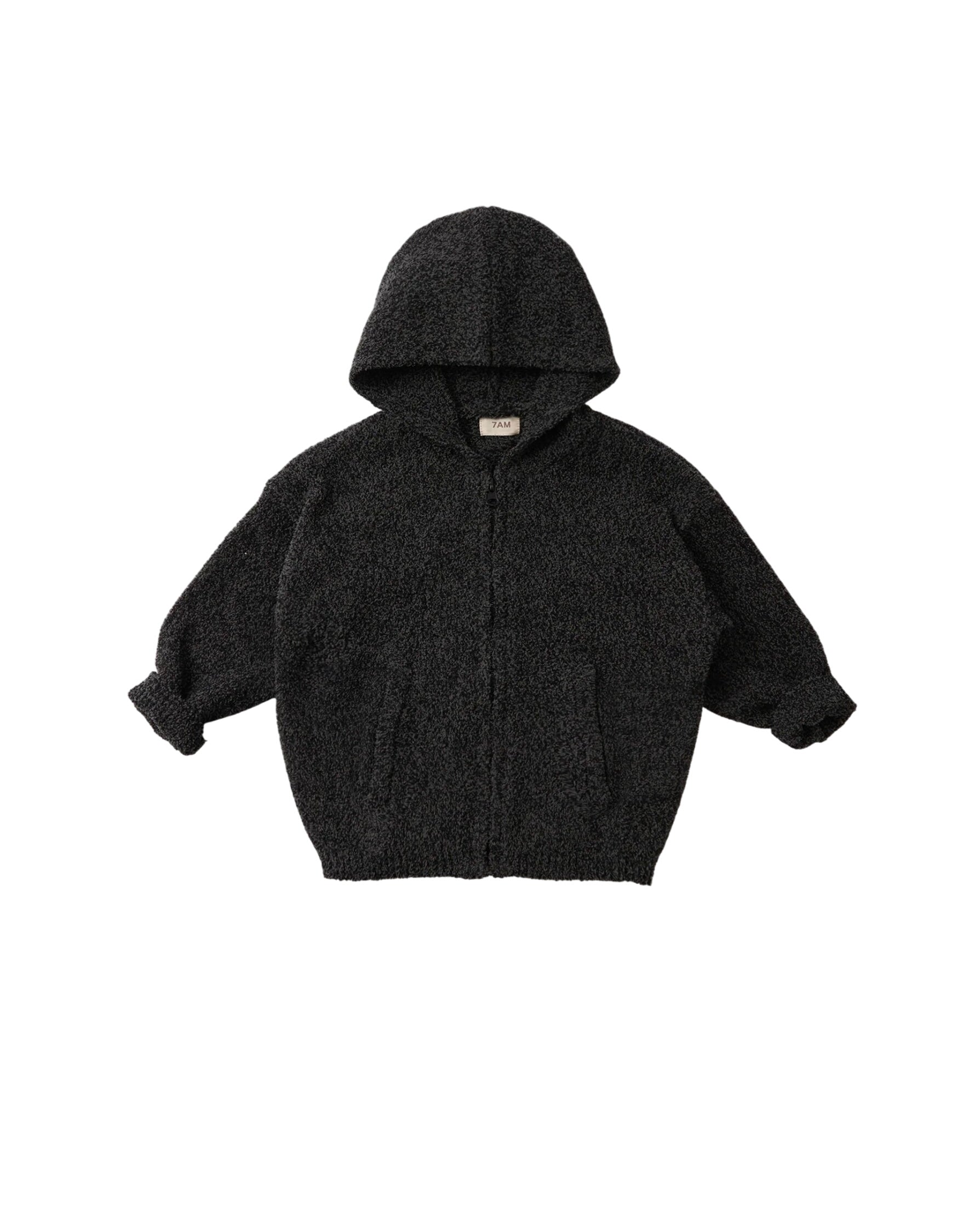 Zip Up Hoodie - Fuzzy