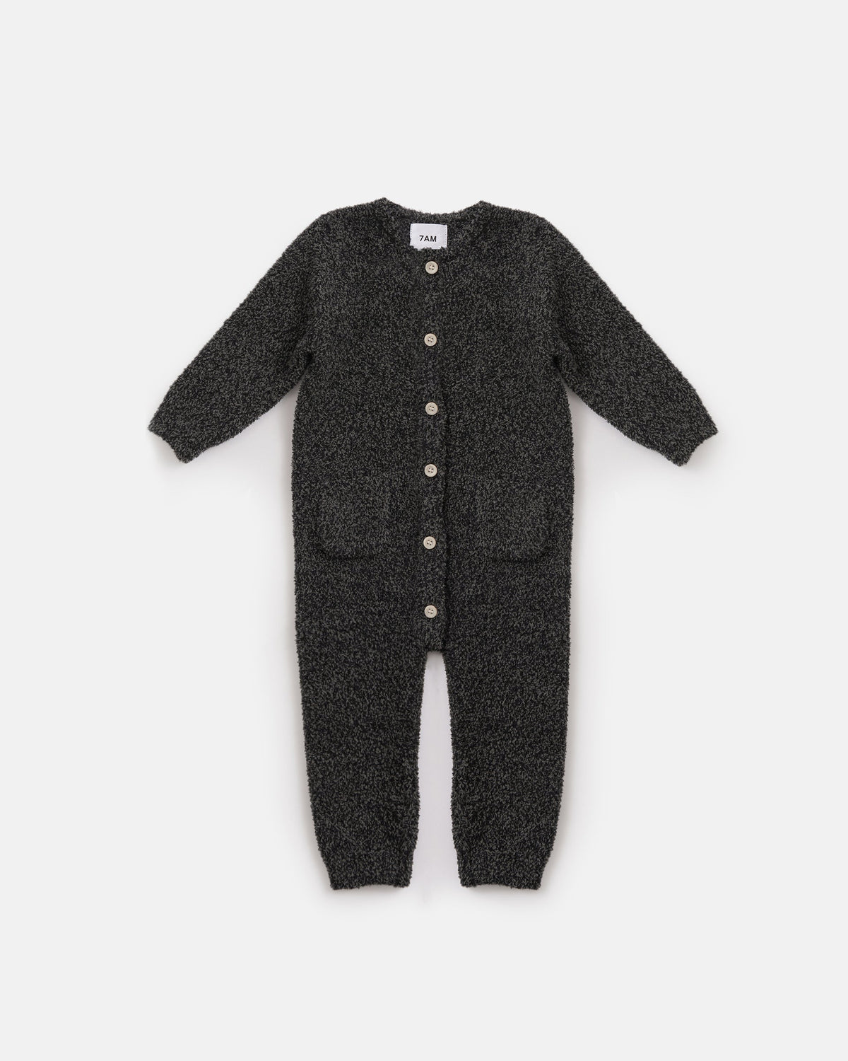 Long Sleeve Jumpsuit - Fuzzy