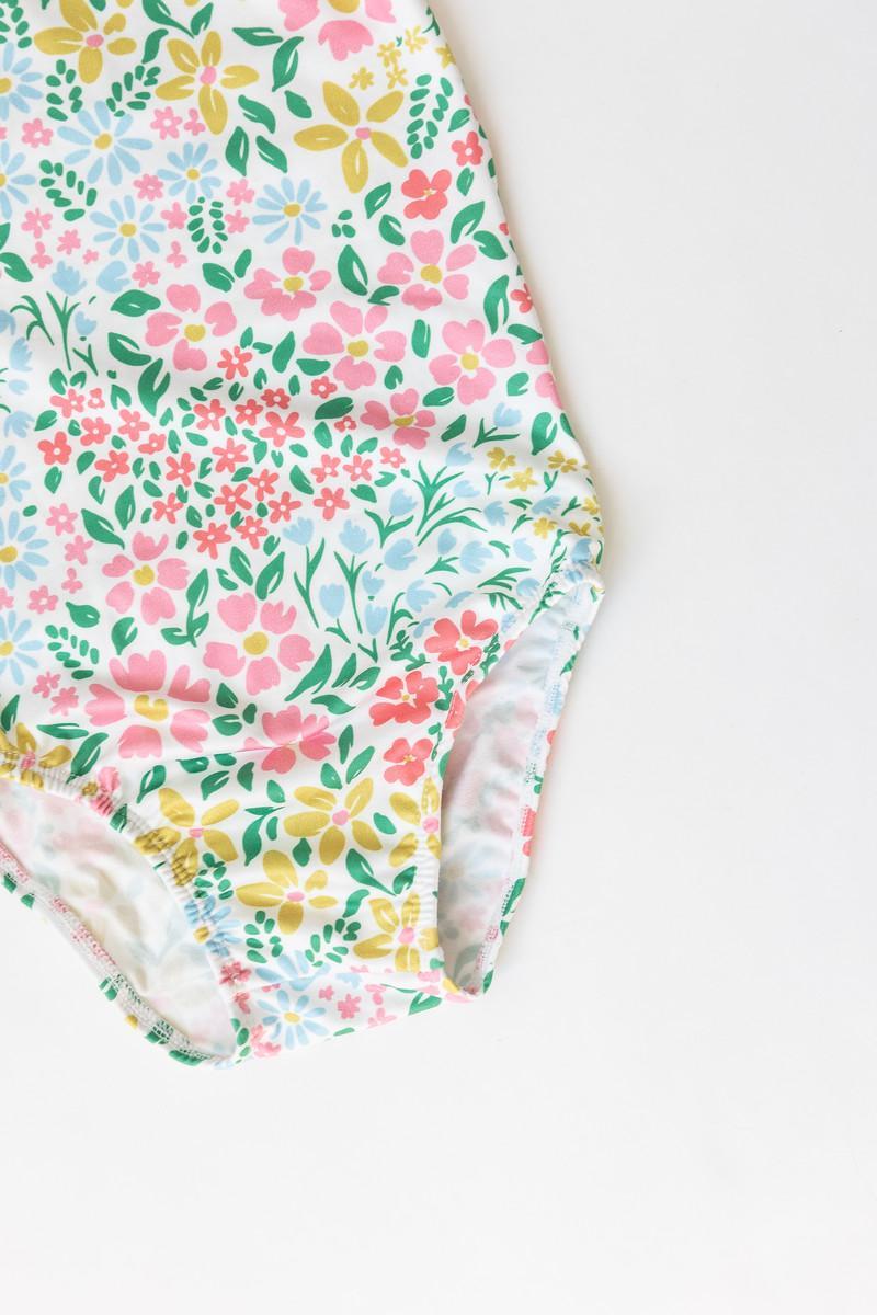 Daffodils S/s Flutter Sleeve Leotard