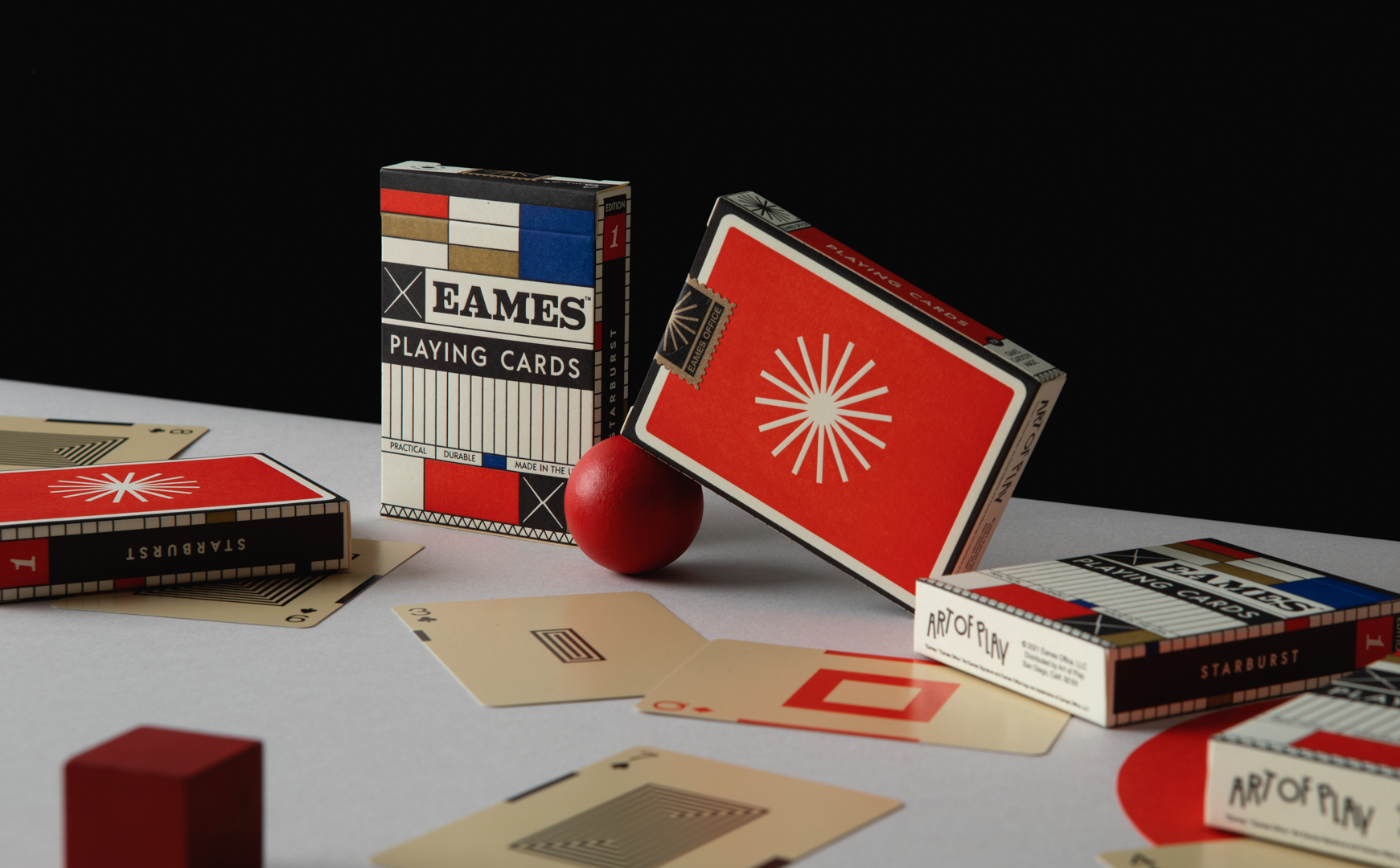 Eames "starburst" Playing Cards