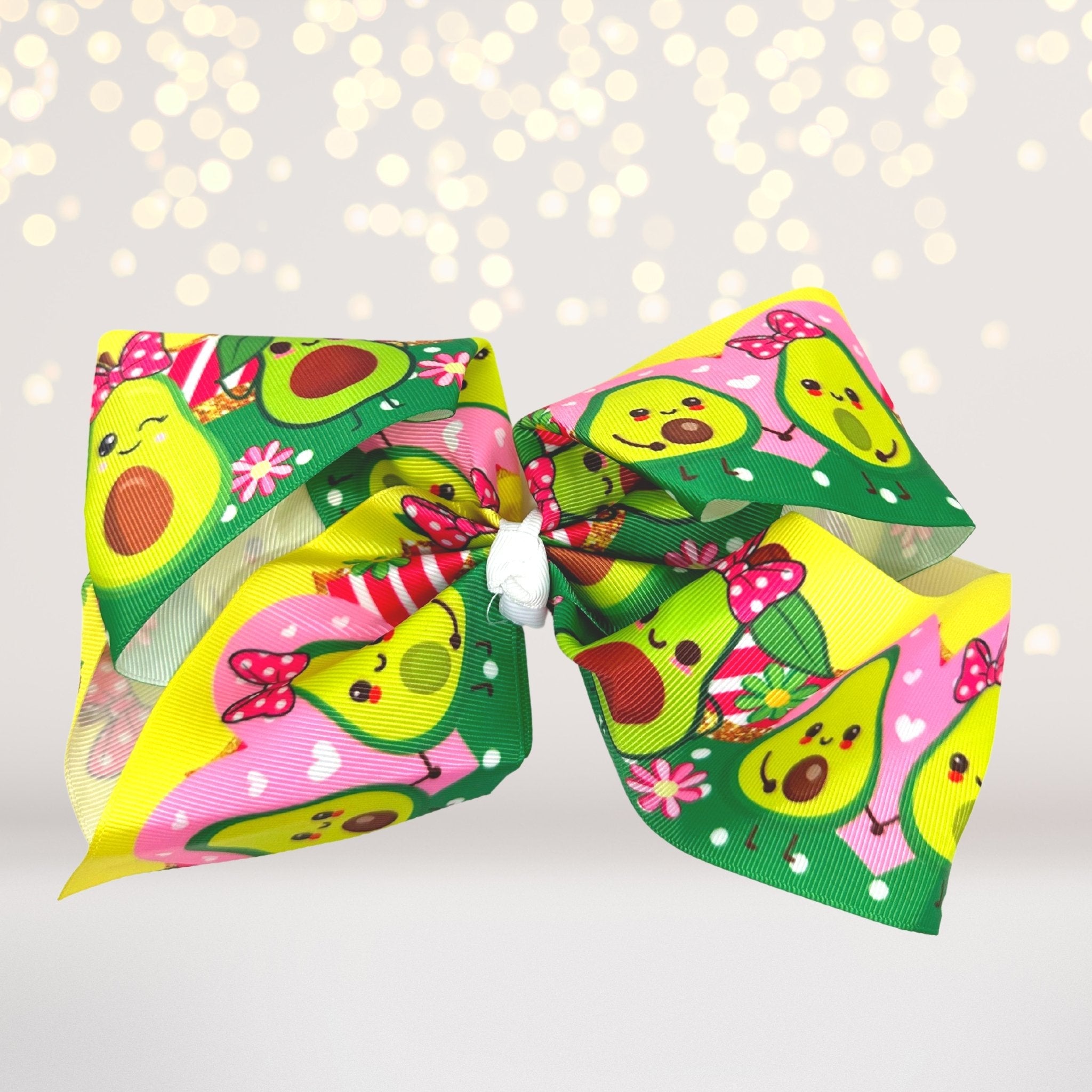 Fun Fruit Hair Bows- 8 Inches Wide