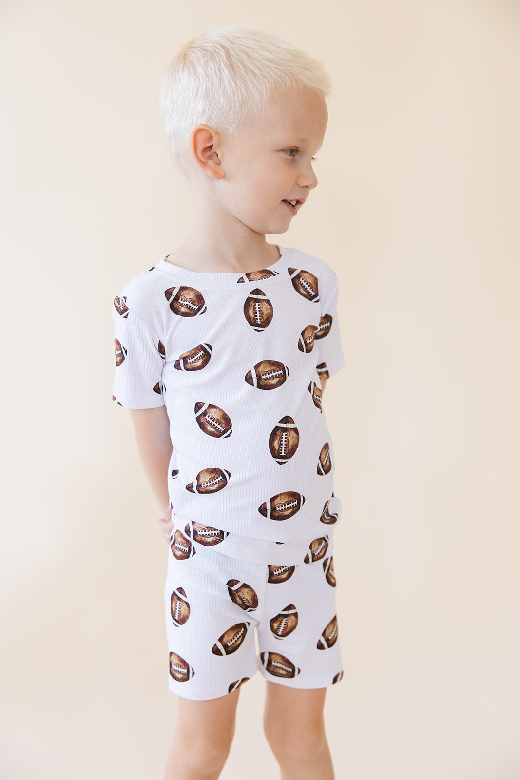 Football (ribbed) - Short Set