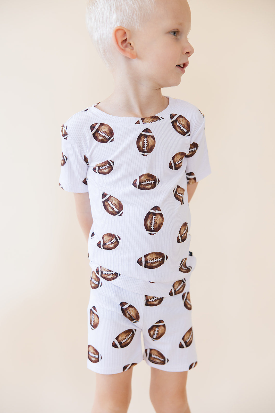 Football (ribbed) - Short Set