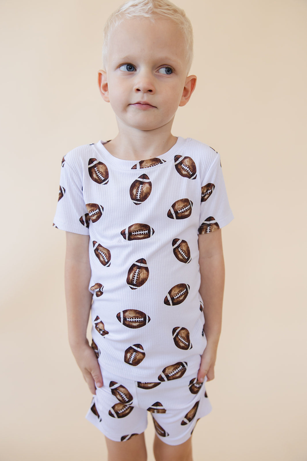 Football (ribbed) - Short Set