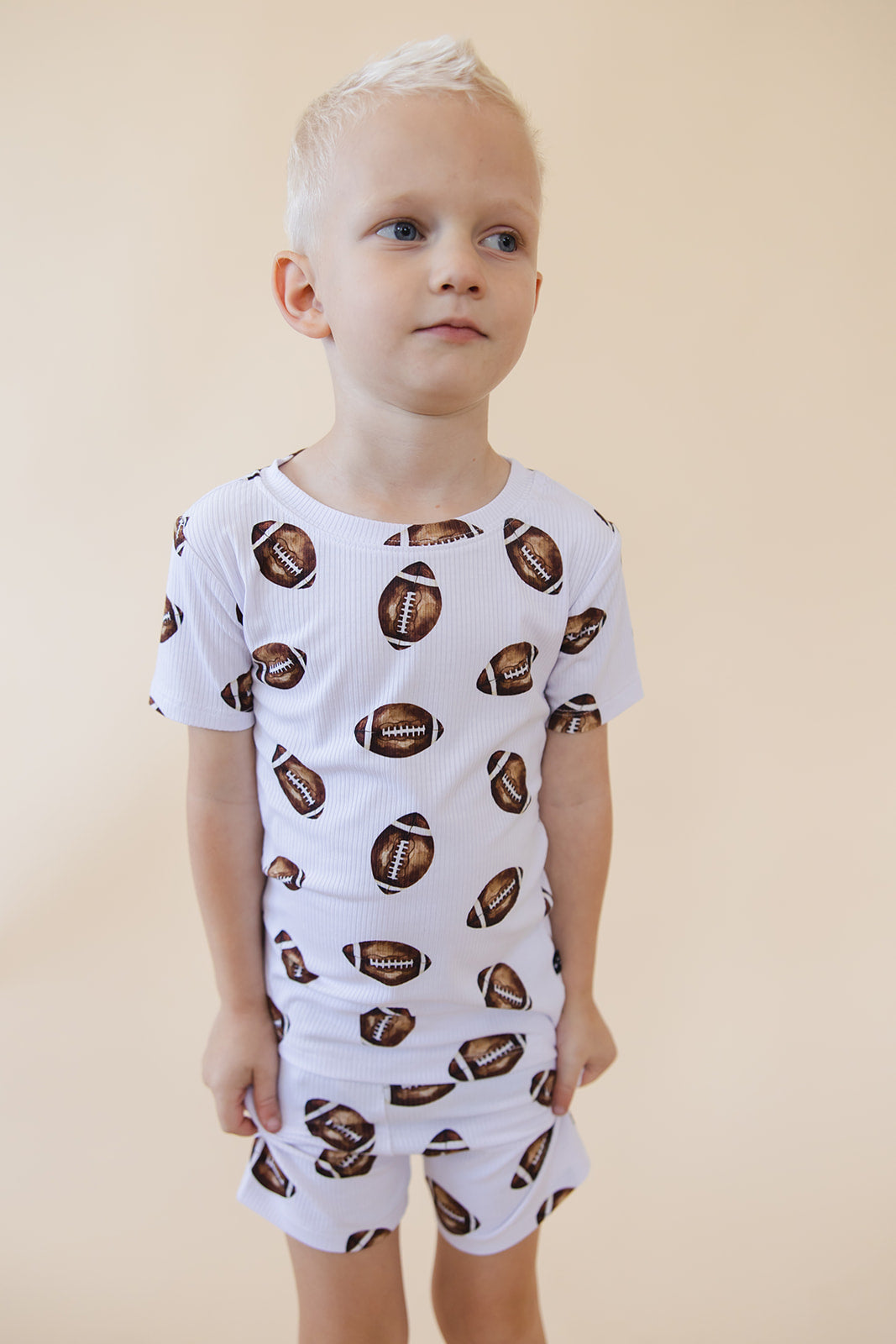 Football (ribbed) - Short Set