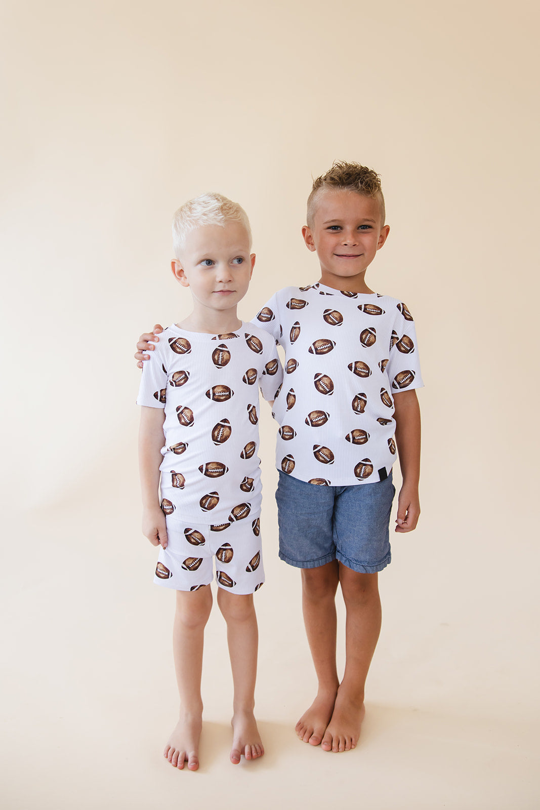 Football (ribbed) - Short Set