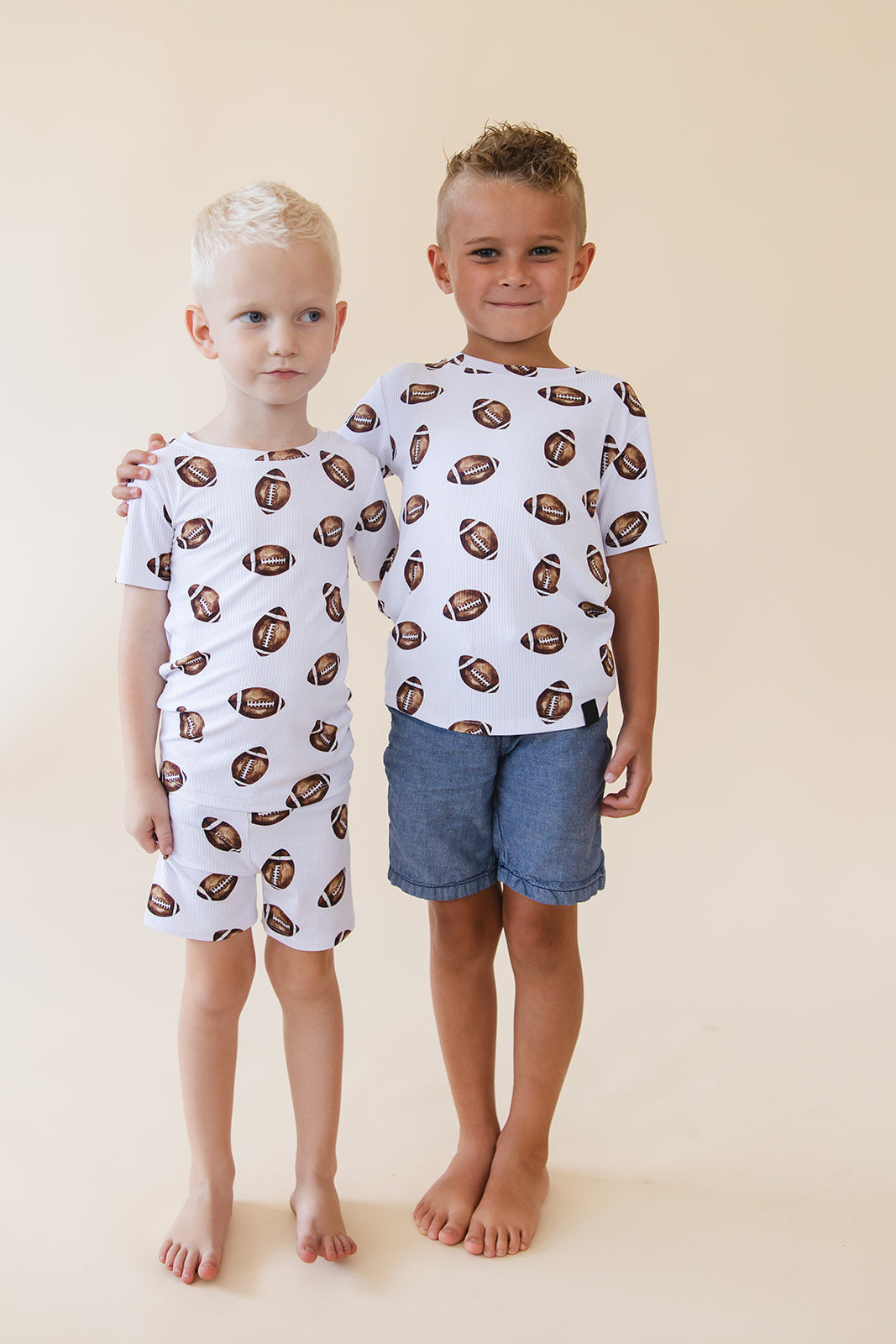 Football (ribbed) - Short Set