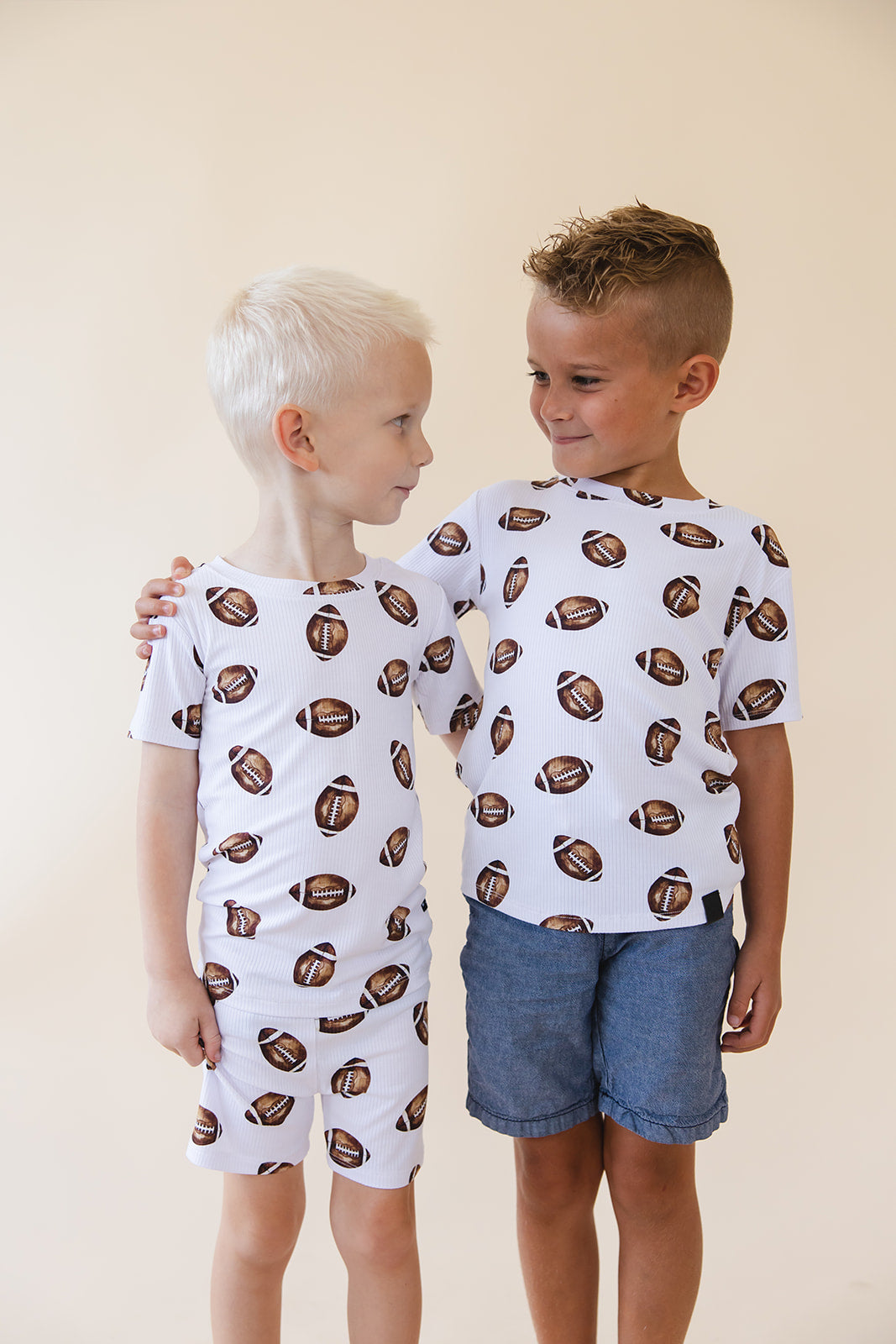 Football (ribbed) - Short Set