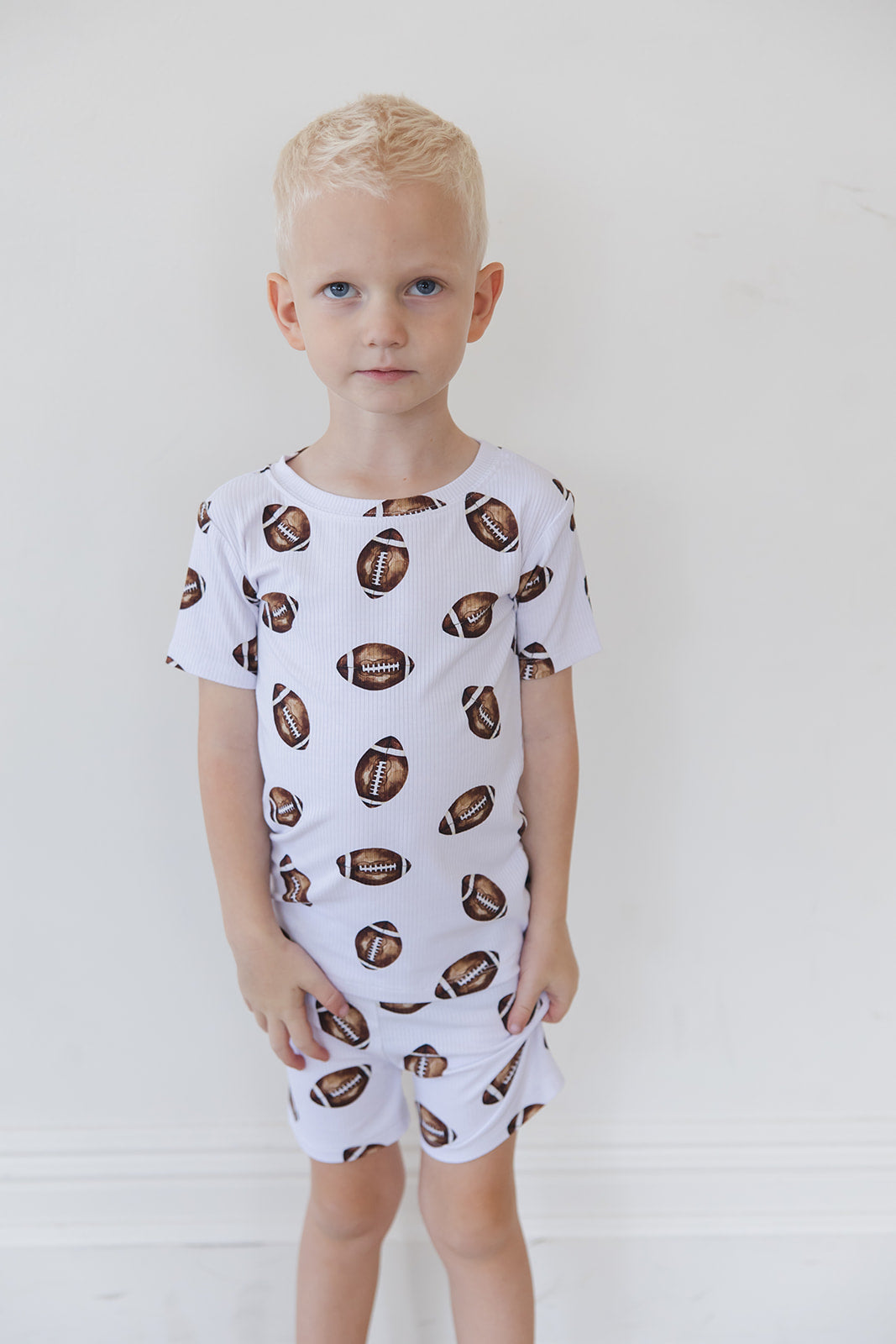 Football (ribbed) - Short Set