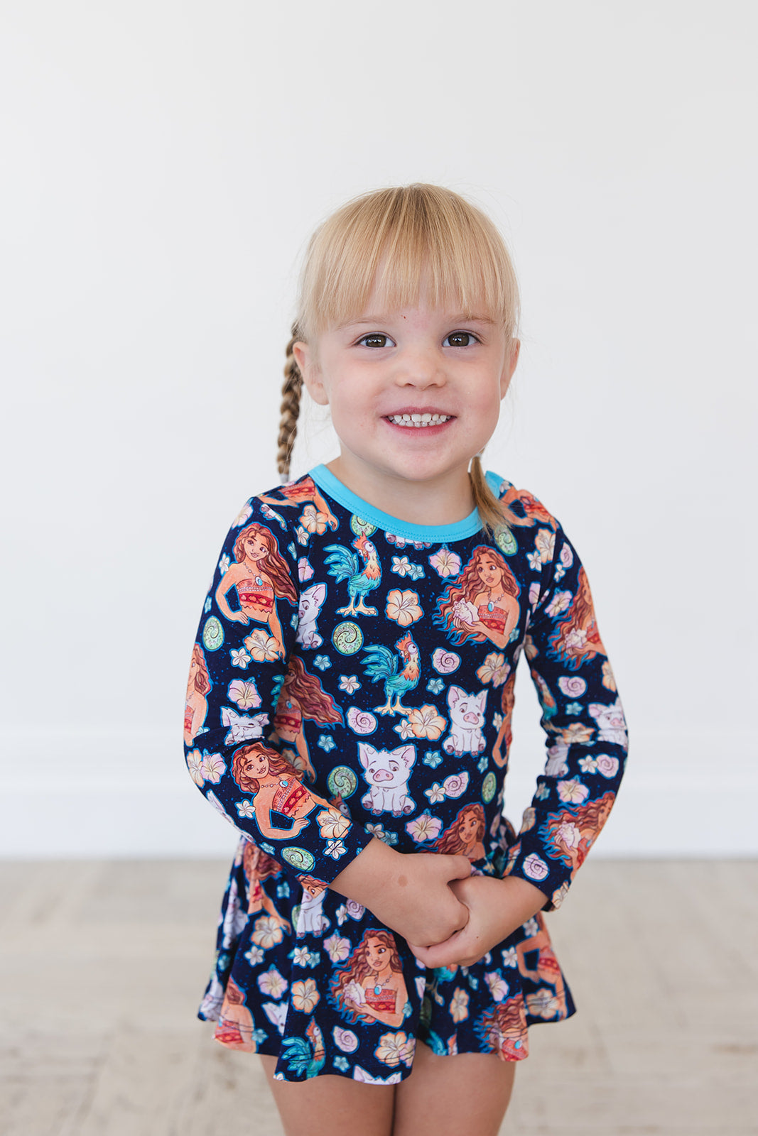 (blue) Beyond The Reef - Bodysuit Dress