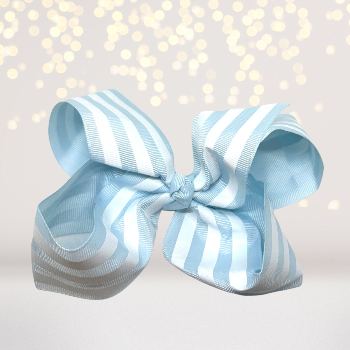 6 Inch Stripe Bow