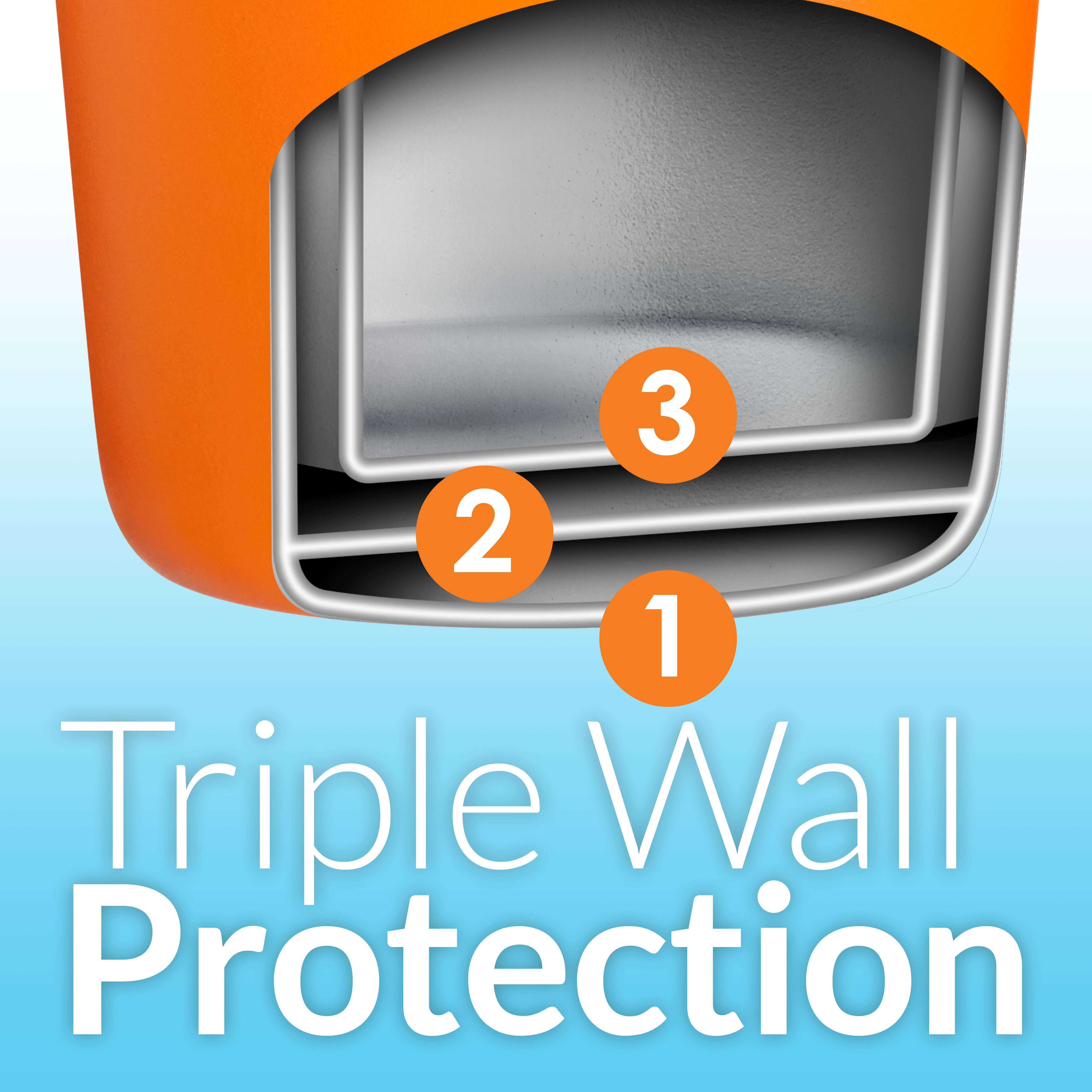 Popyum 13oz Insulated Stainless Steel Kids’ Cups With Lid And Straw, 2-pack, Blue & Green, Stackable, Sippy, Baby, Child, Toddler, Tumbler