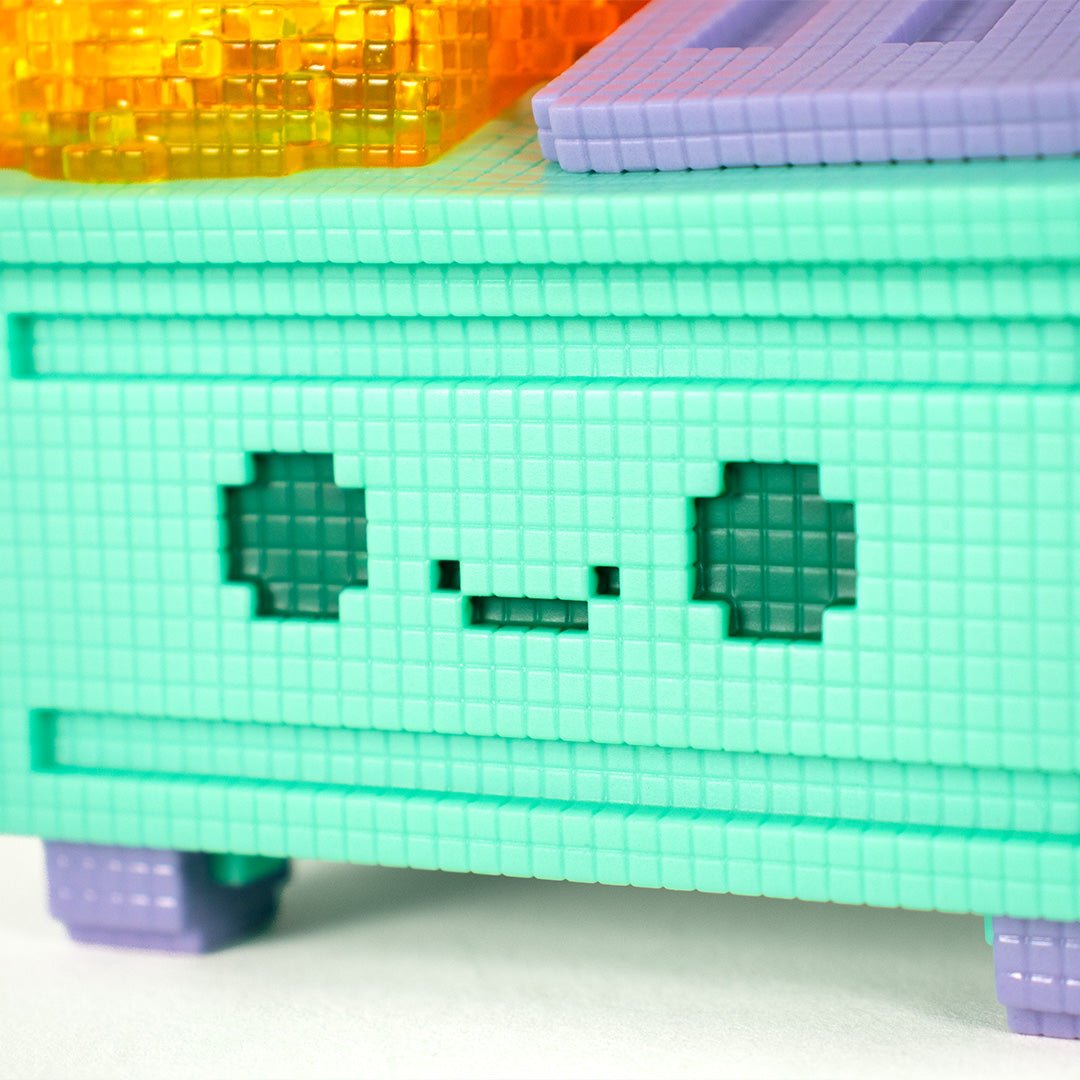 8-bit Dumpster Fire Vinyl Figure