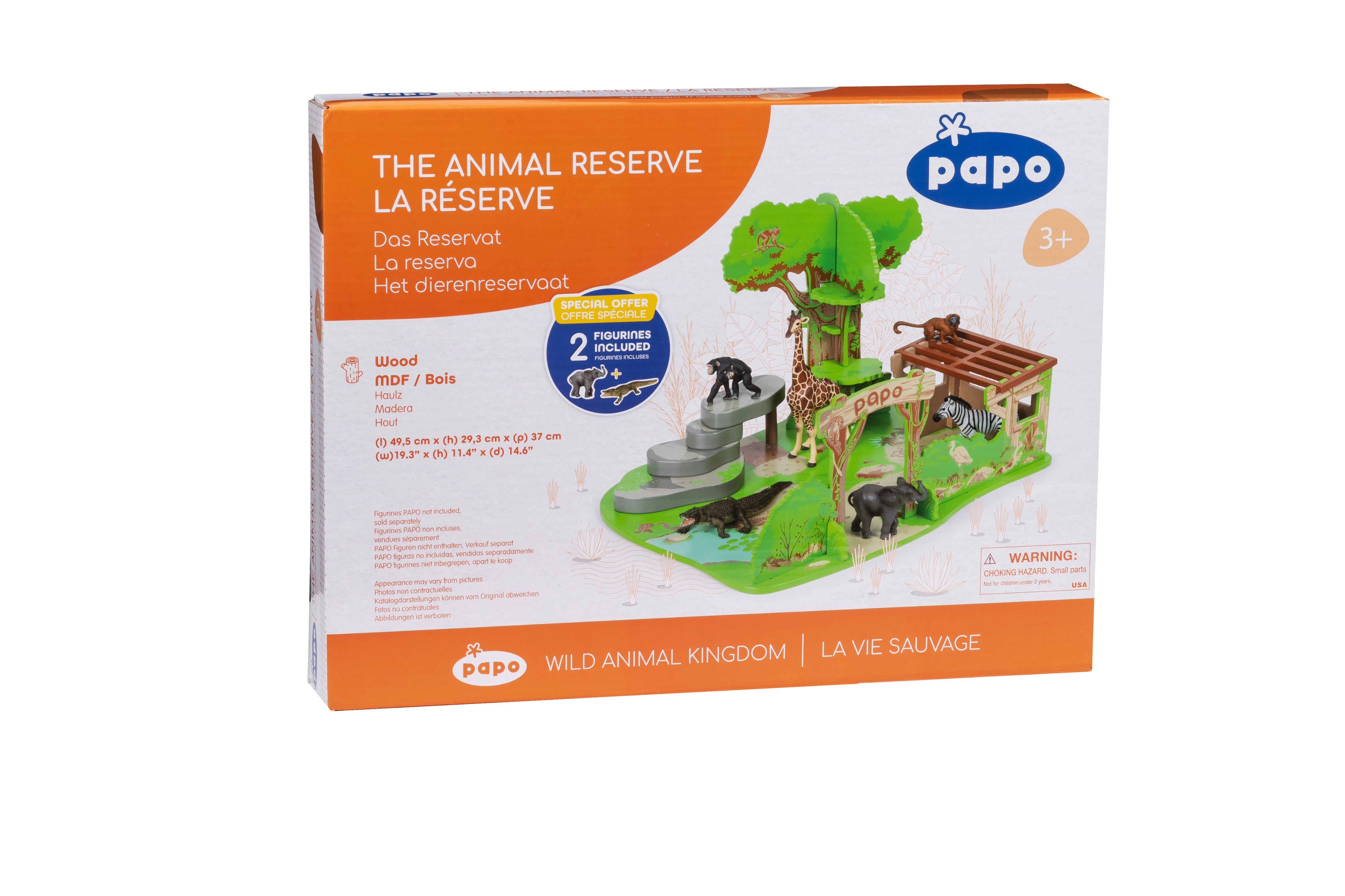 Papo France The Animal Reserve Gift Set (3 figures included)