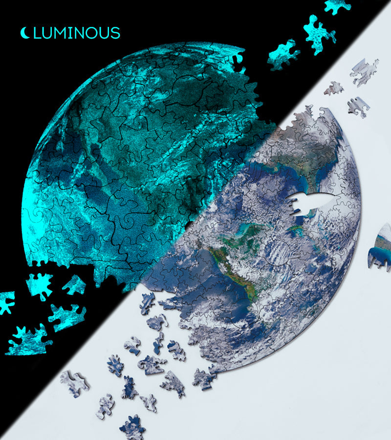 Puzzle The Earth Puzzle Luminious