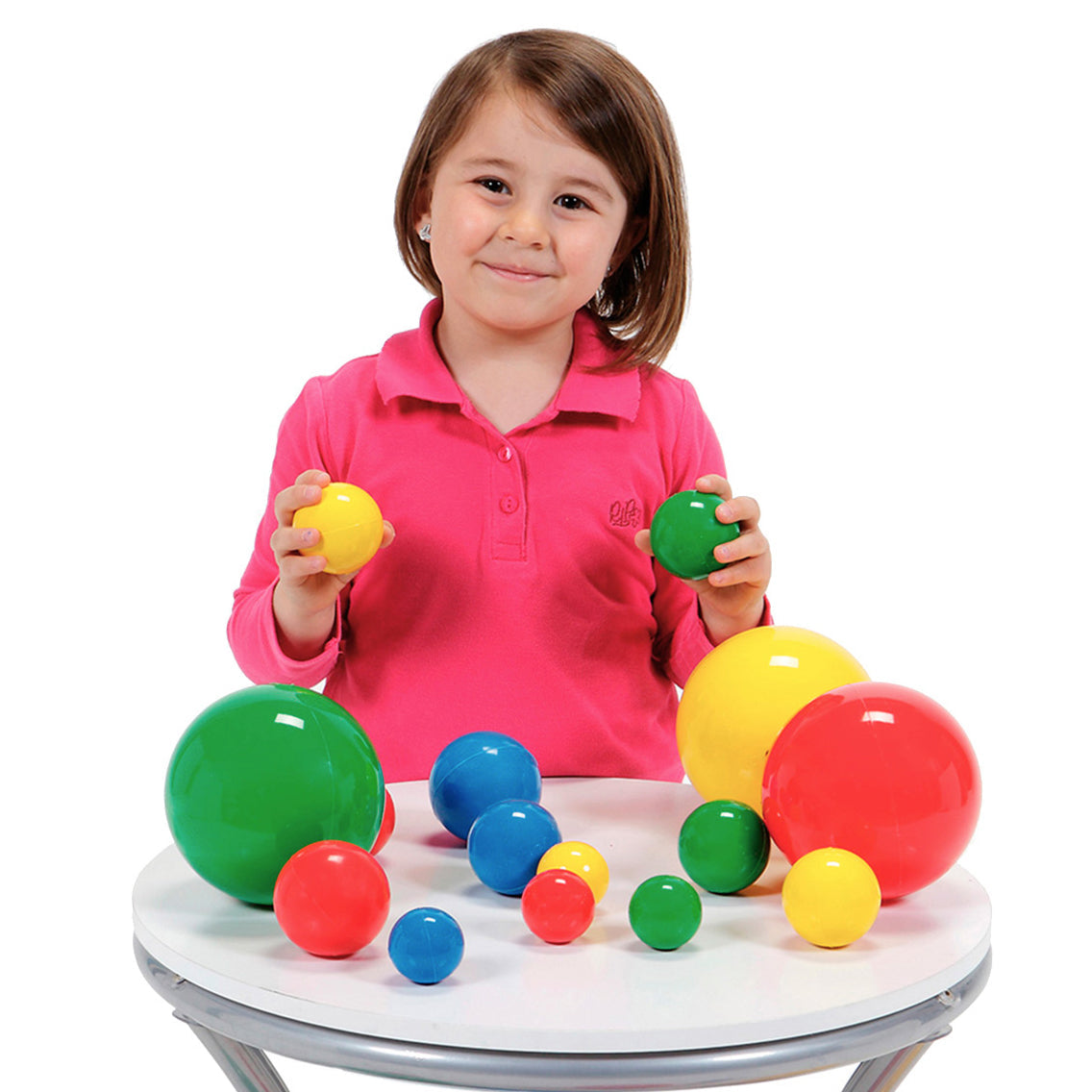 Gymnic Sets Of Multicolored Balls In Choice Of Sizes