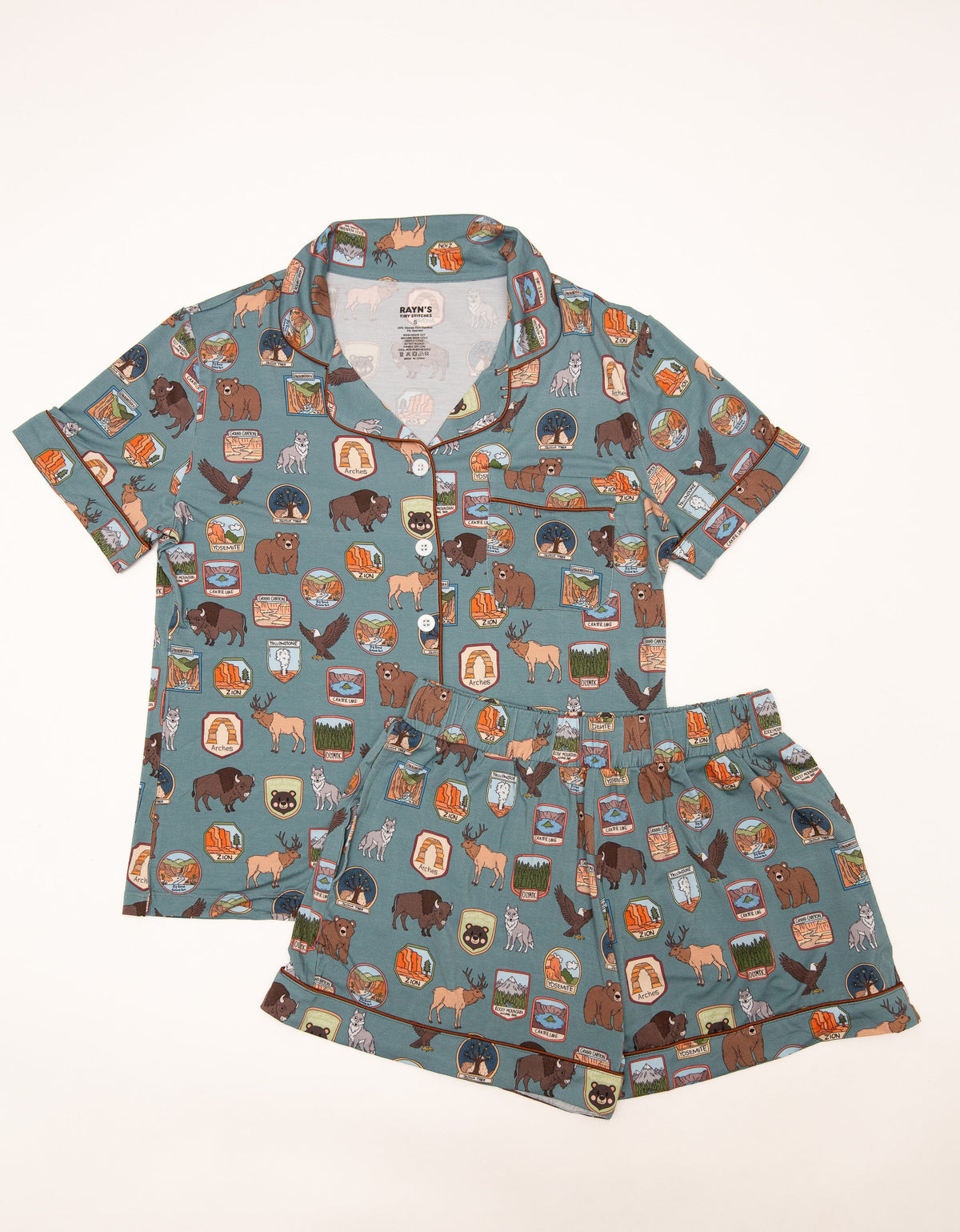 Women’s My First National Parks Adventure 2-piece Shorts Pajama Set |
