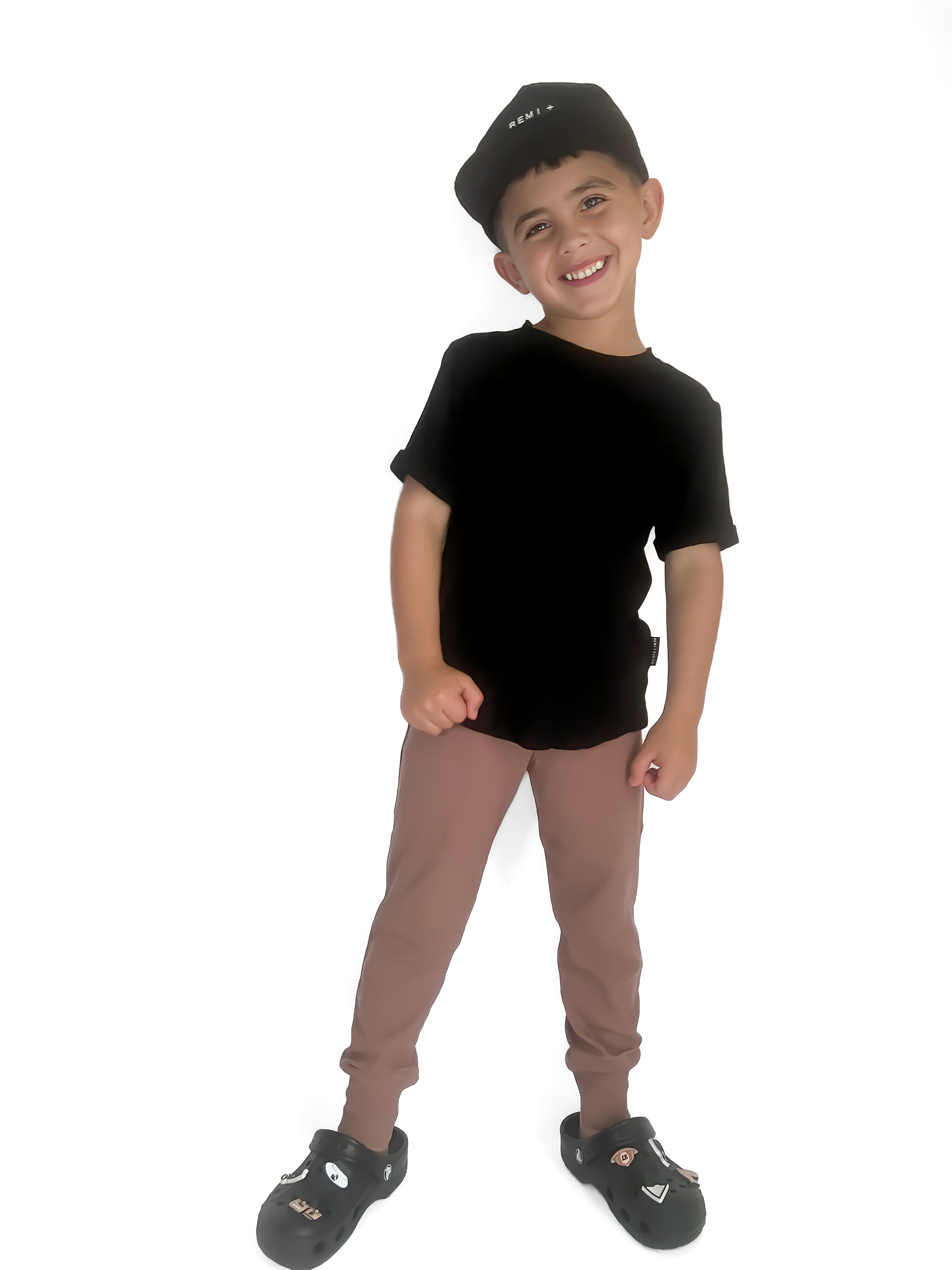 Bamboo Ribbed Leggings - Mocha