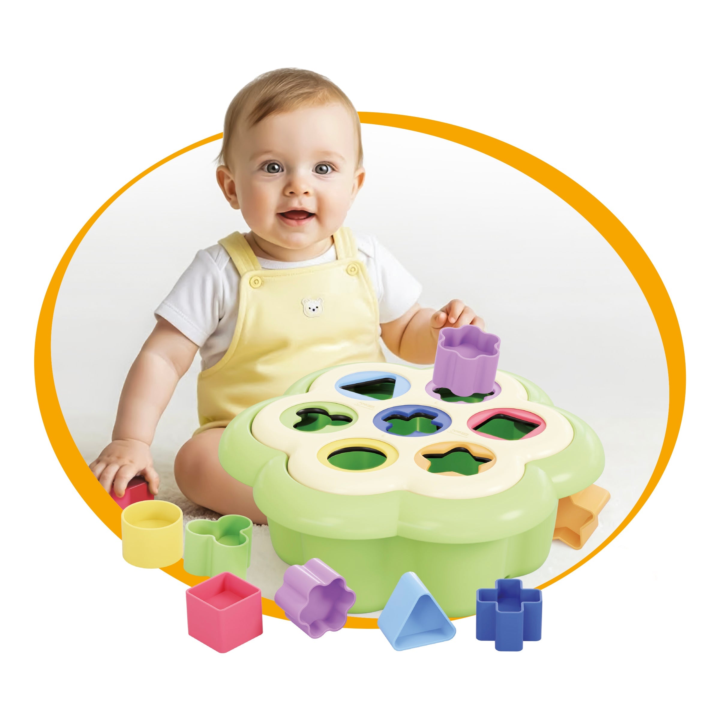 Daisy Shape Sorter Play Eco+