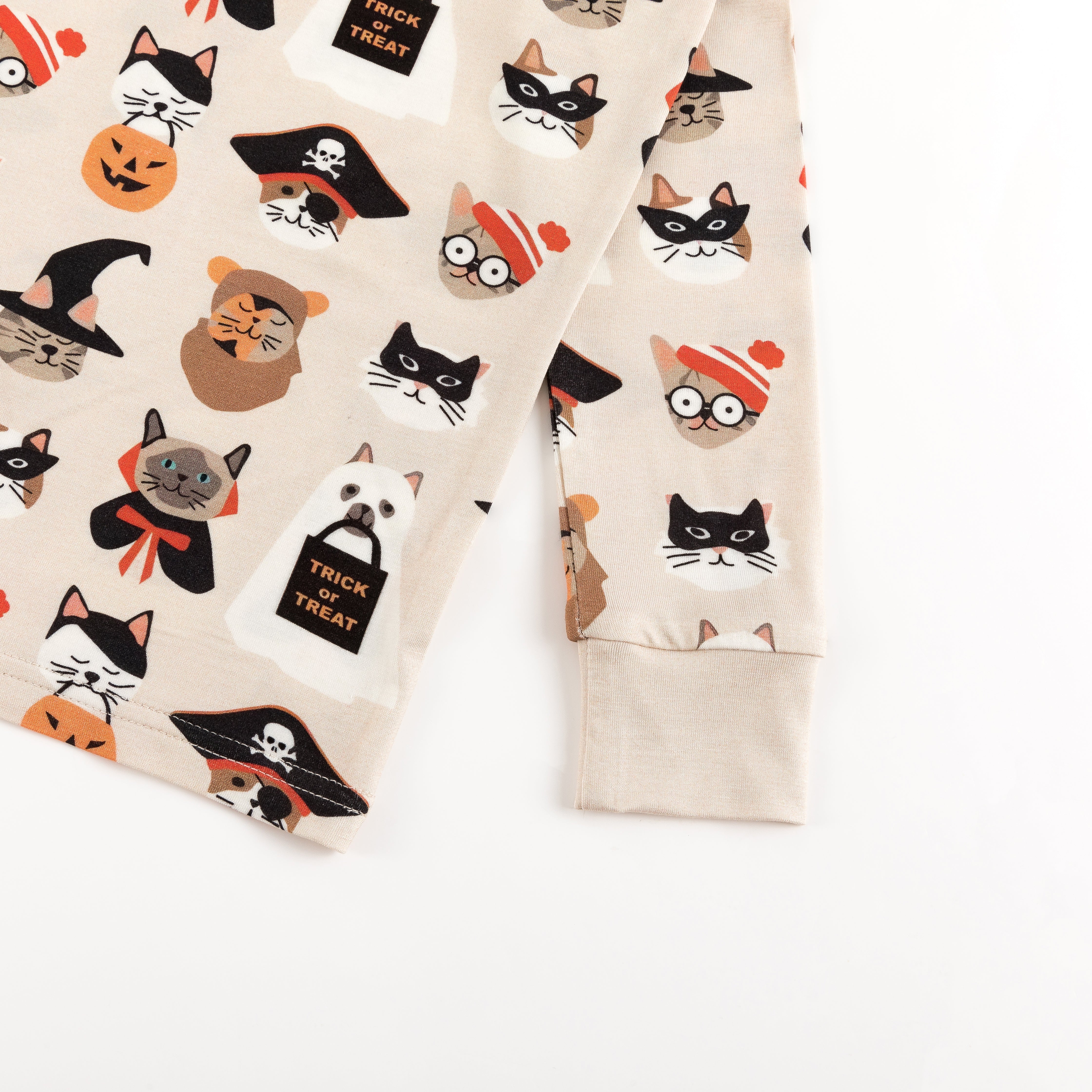 Meow & Treat (long Sleeve Pj)