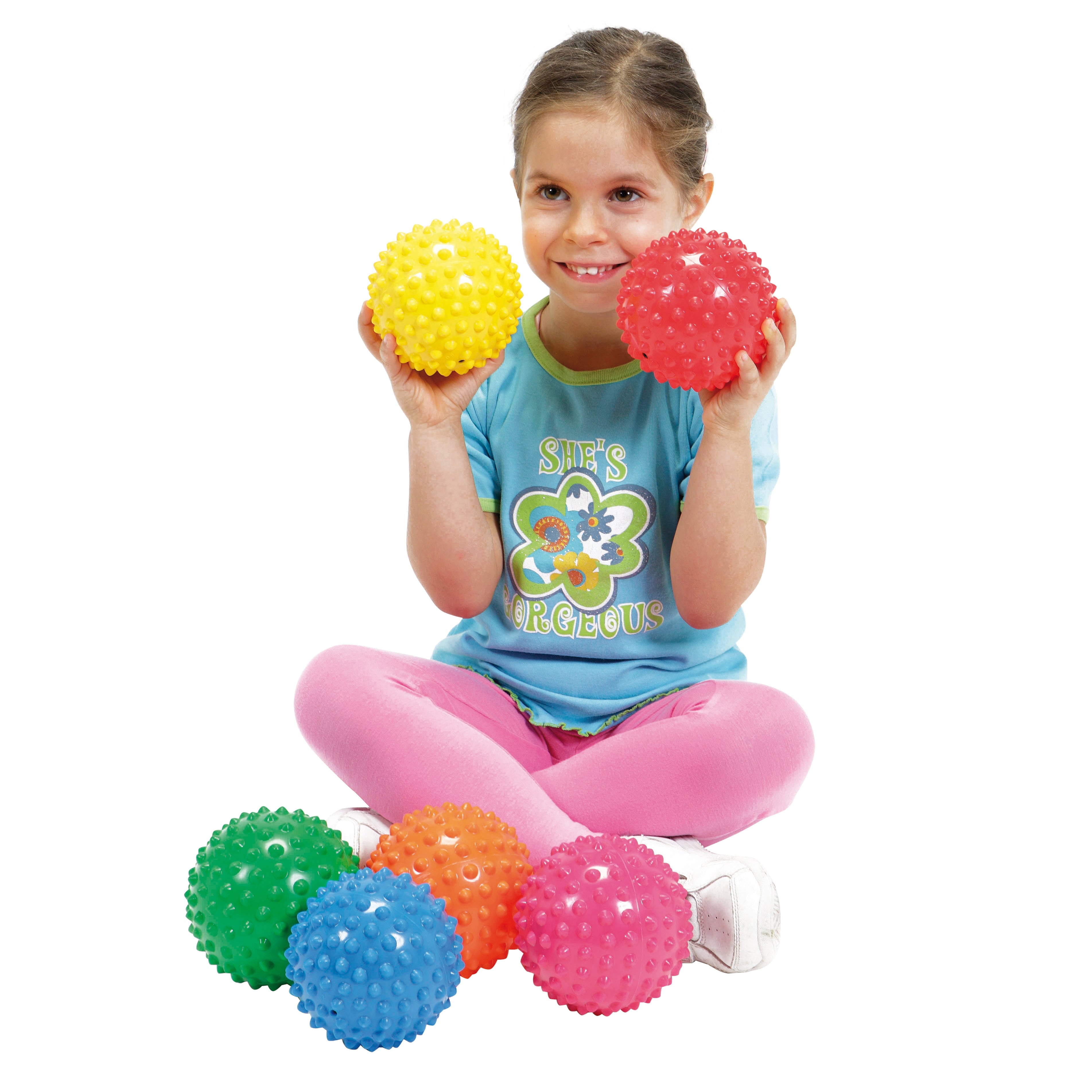 Gymnic Easy Grip Set of 6 Multicolored balls