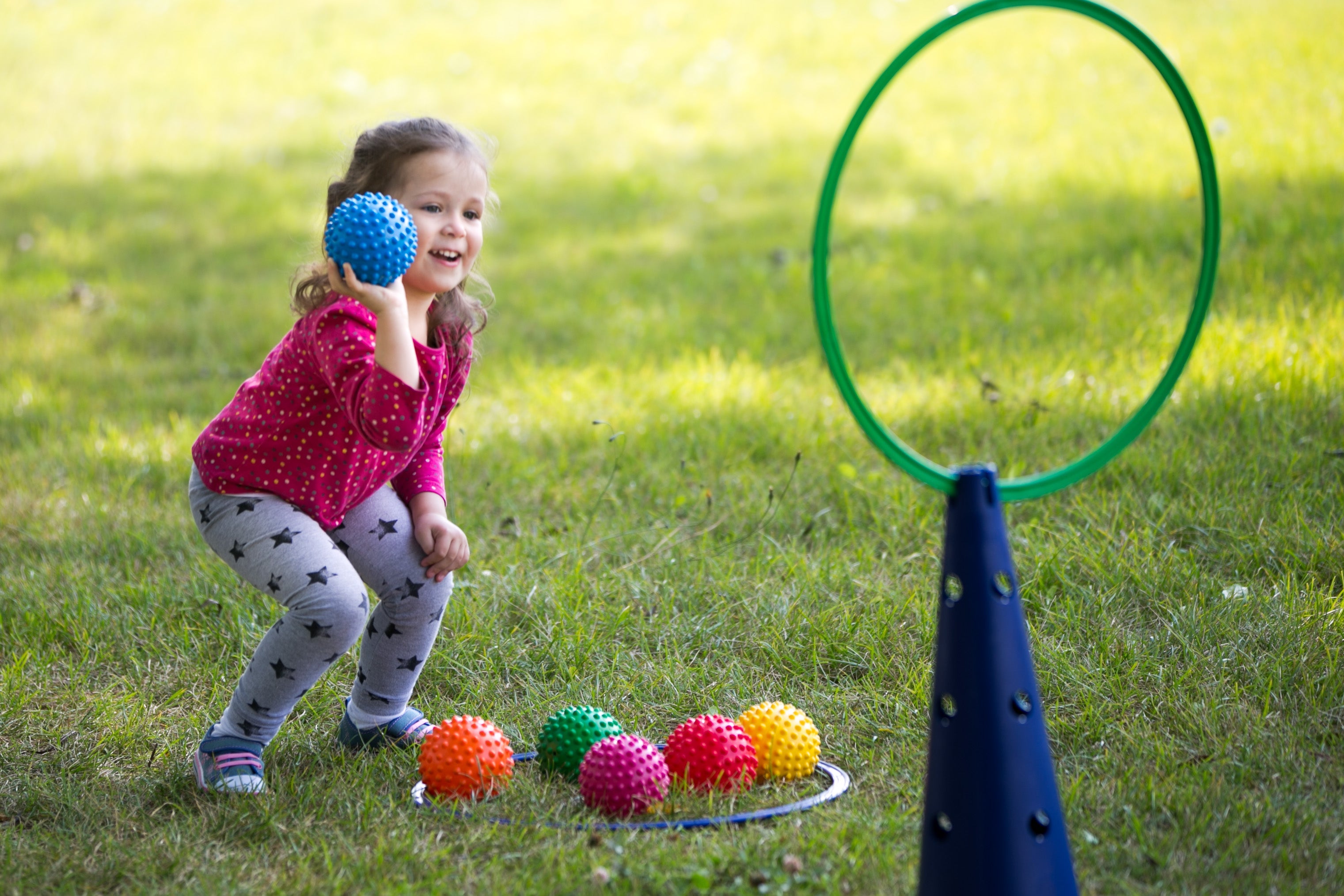 Gymnic Easy Grip Set of 6 Multicolored balls