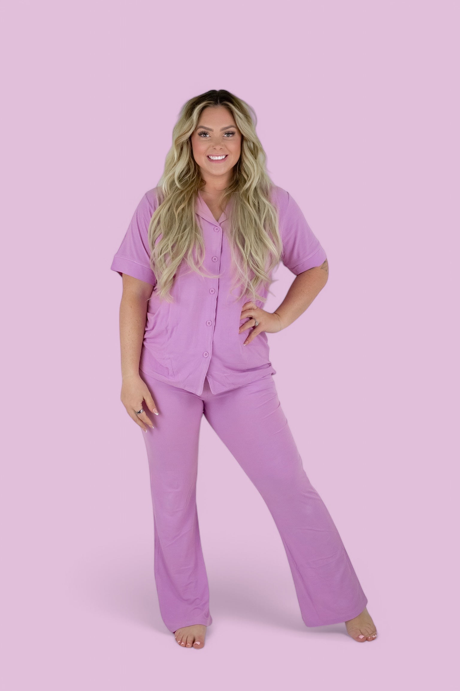 Forever Lilac Rib Women's Dream Set