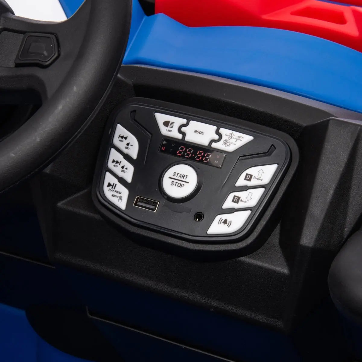 24v Freddo Storm Police Utv 2 Seater