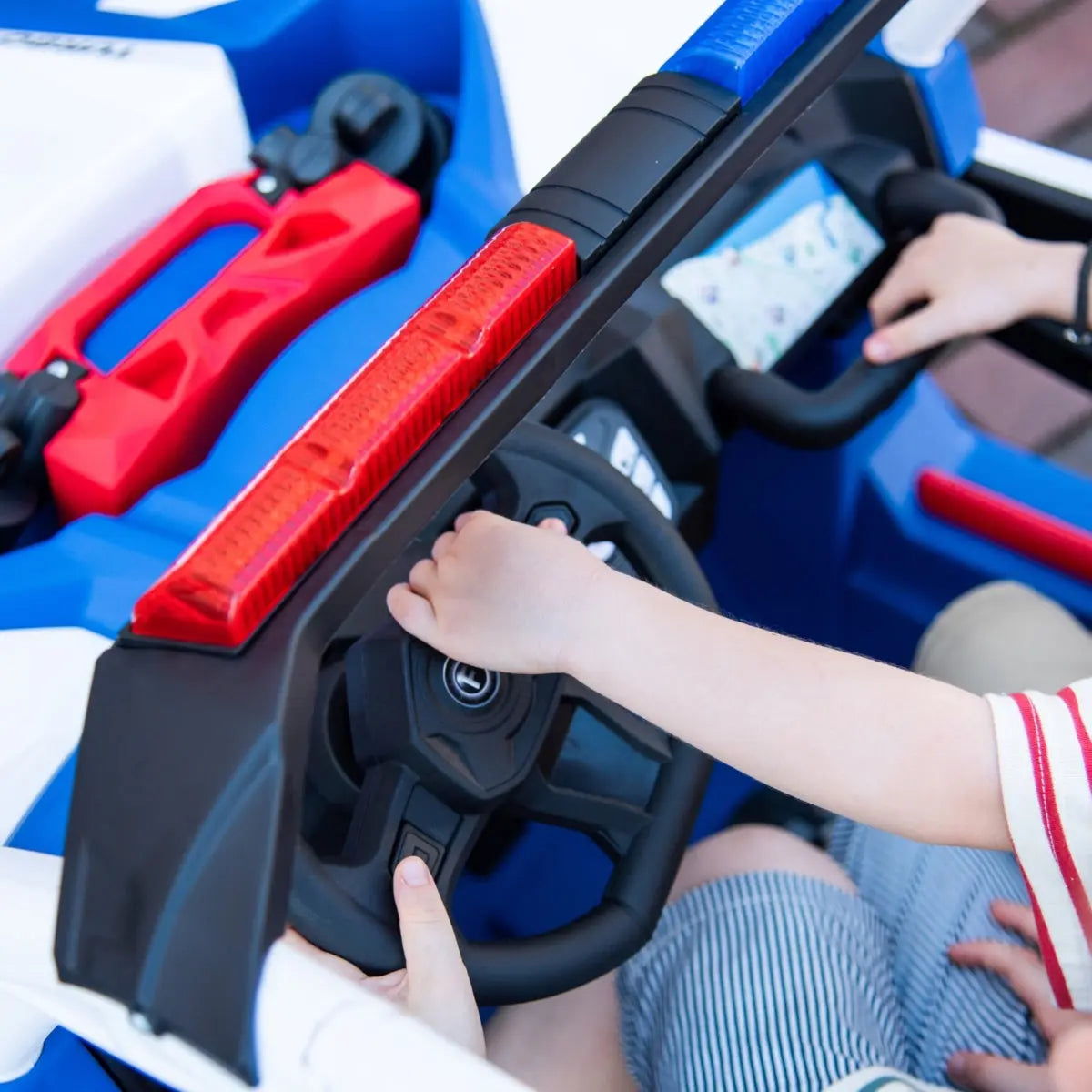 24v Freddo Storm Police Utv 2 Seater