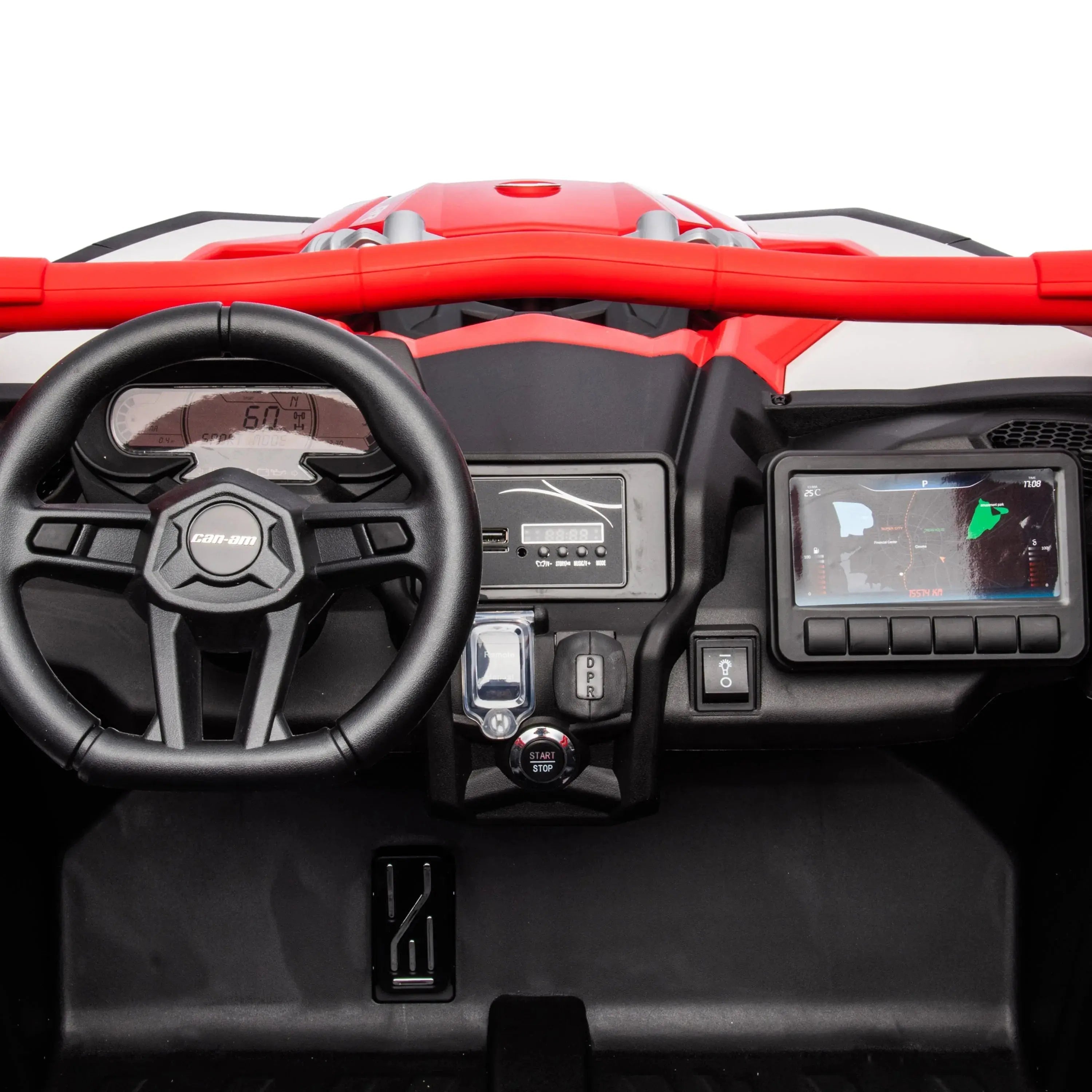 2x24v 4x4 Can Am Maverick 2 Seater Ride On Utv For Kids