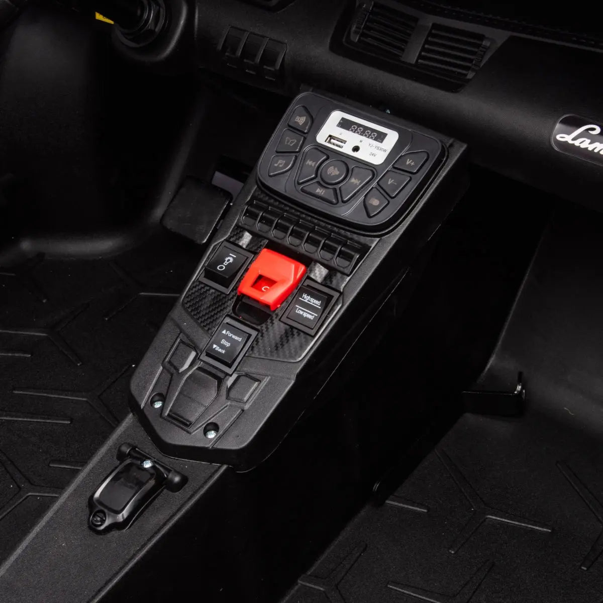 24v Lamborghini Aventador 2 Seater Ride On Car For Kids: Advanced Brushless Motor & Differential For High-octane Fun