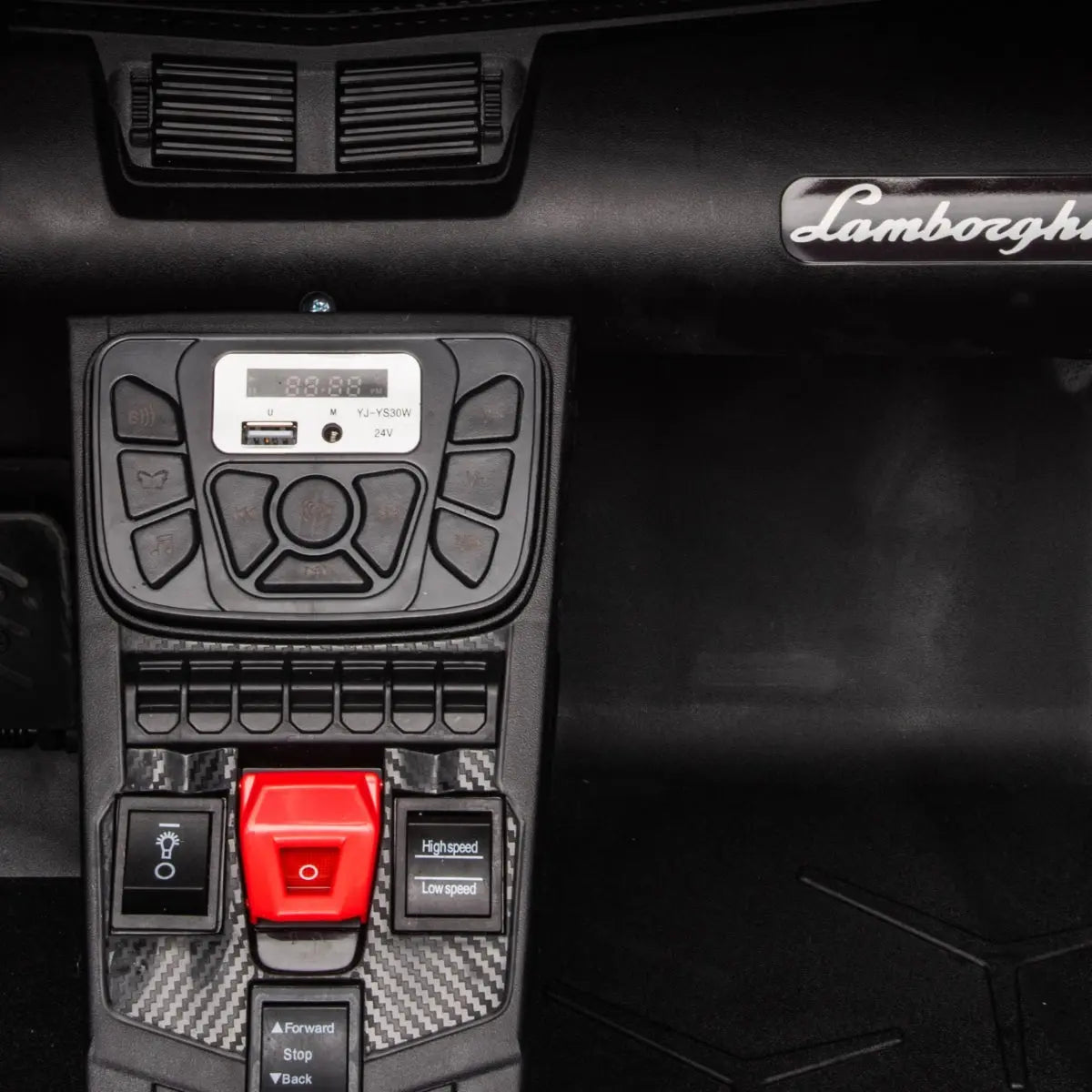 24v Lamborghini Aventador 2 Seater Ride On Car For Kids: Advanced Brushless Motor & Differential For High-octane Fun