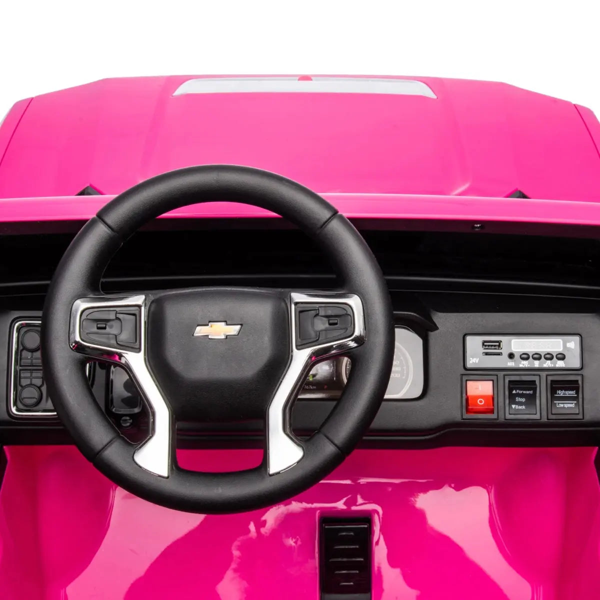 24v 4x4 Chevrolet Silverado 2 Seater Ride On Truck