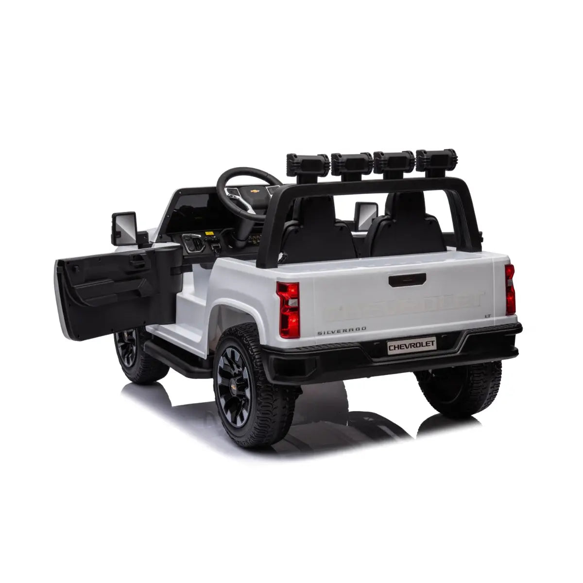 24v 4x4 Chevrolet Silverado 2 Seater Ride On Truck