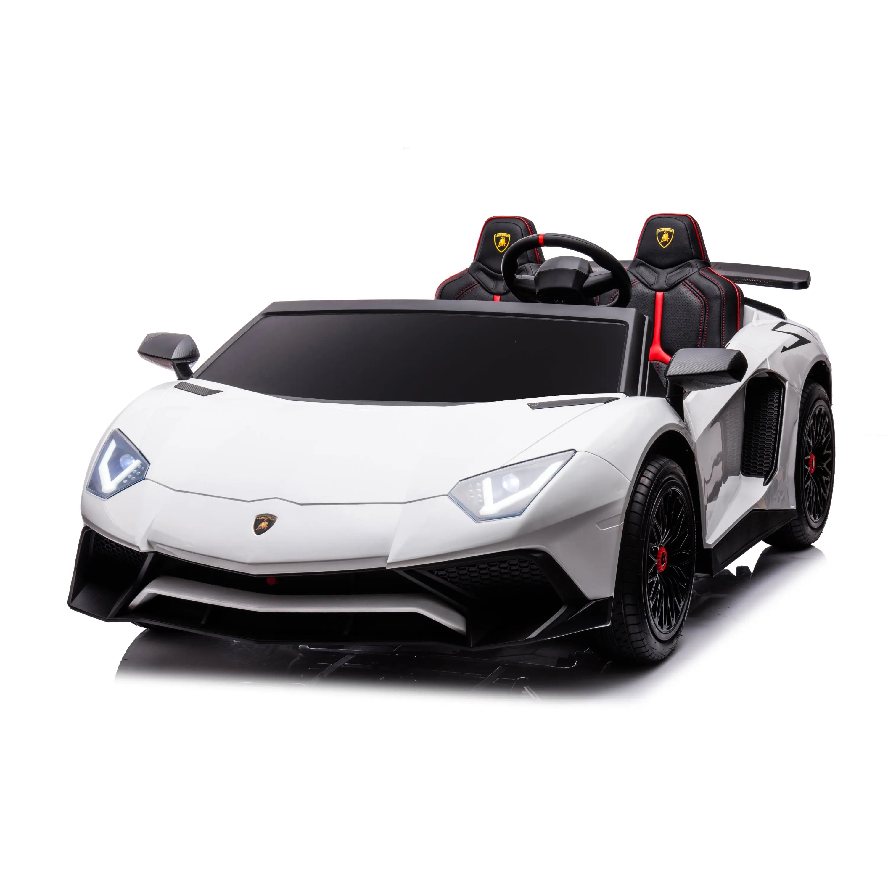 24v Lamborghini Aventador 2 Seater Ride On Car For Kids: Advanced Brushless Motor & Differential For High-octane Fun