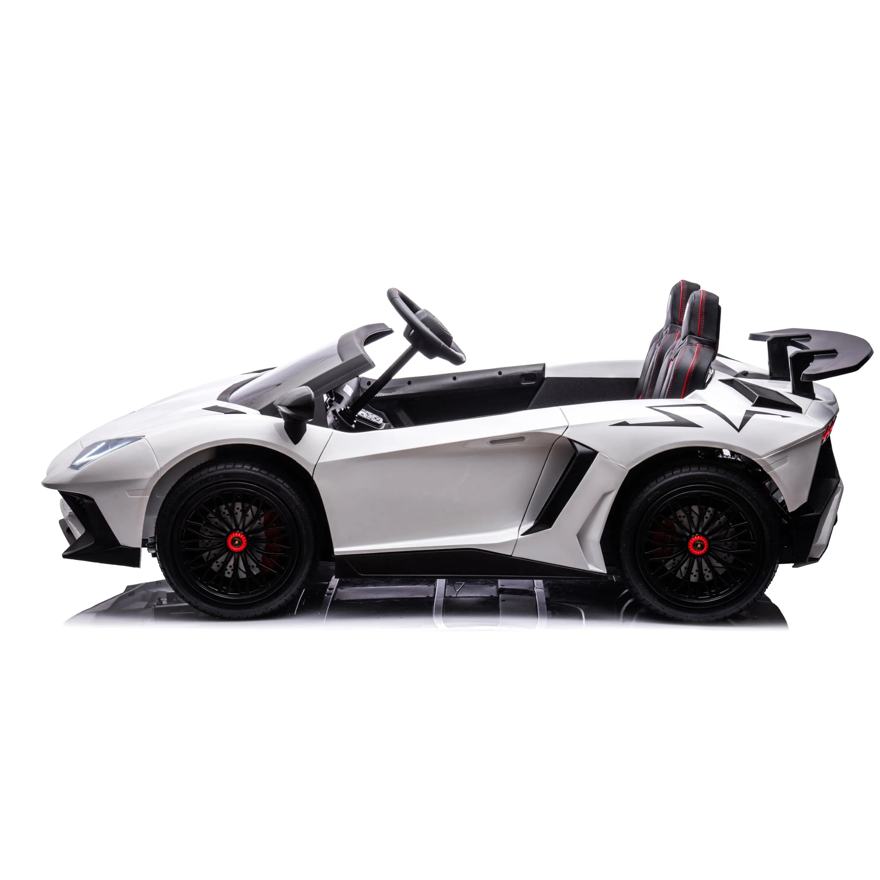 24v Lamborghini Aventador 2 Seater Ride On Car For Kids: Advanced Brushless Motor & Differential For High-octane Fun