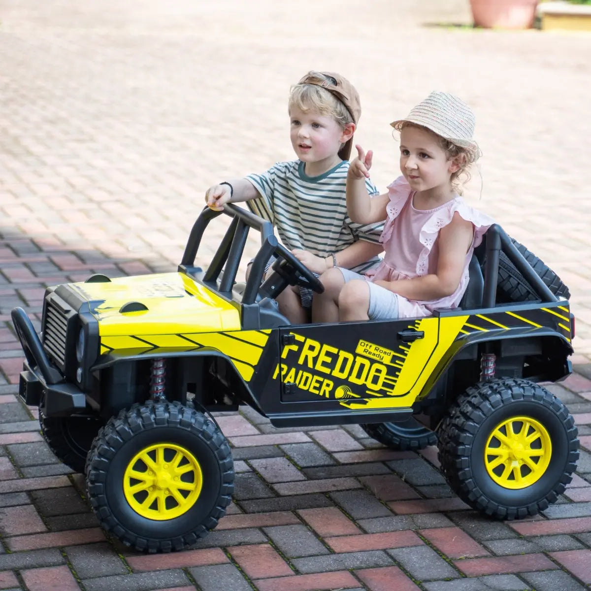 24v Jeep Freddo Raider 2 Seater Ride On