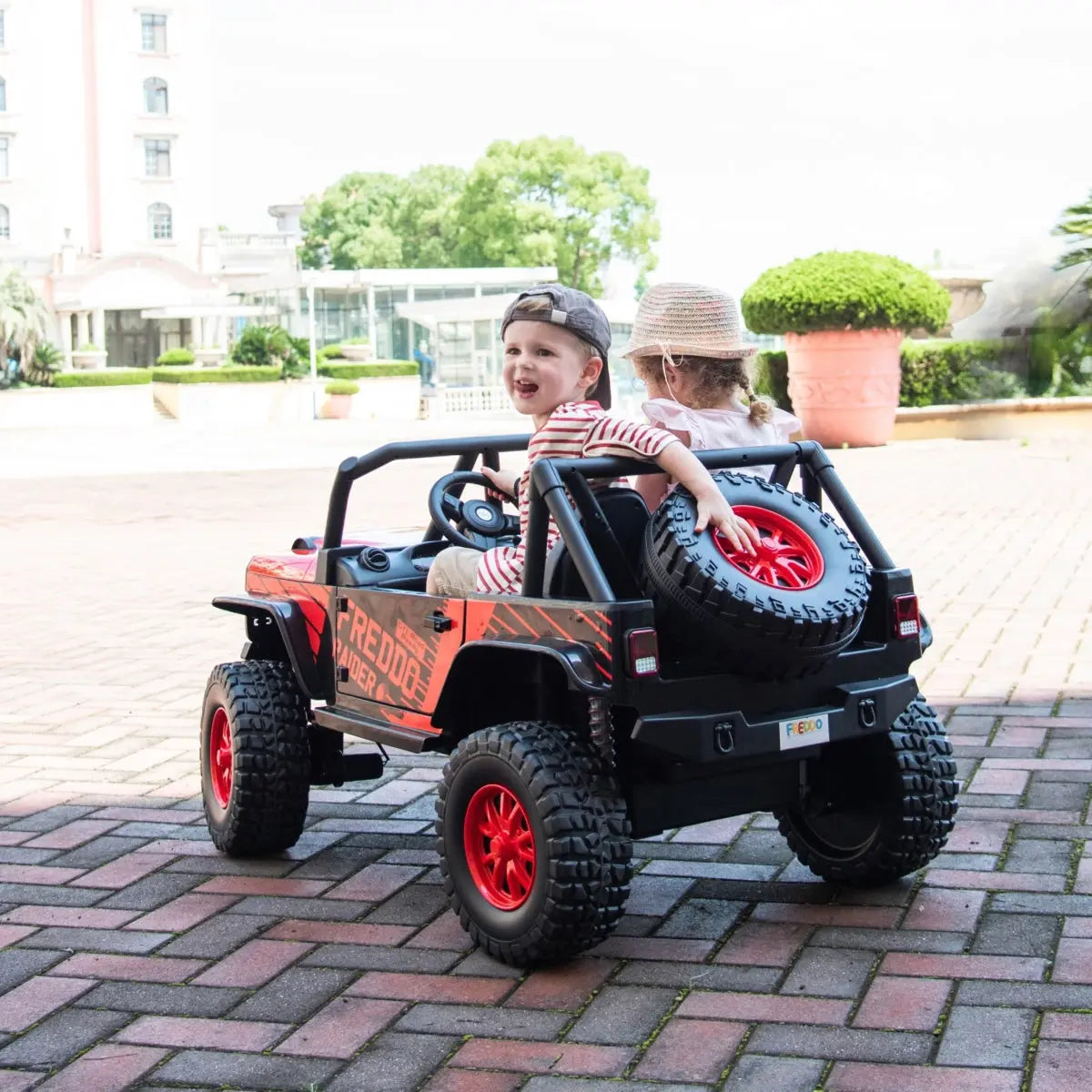 24v Jeep Freddo Raider 2 Seater Ride On